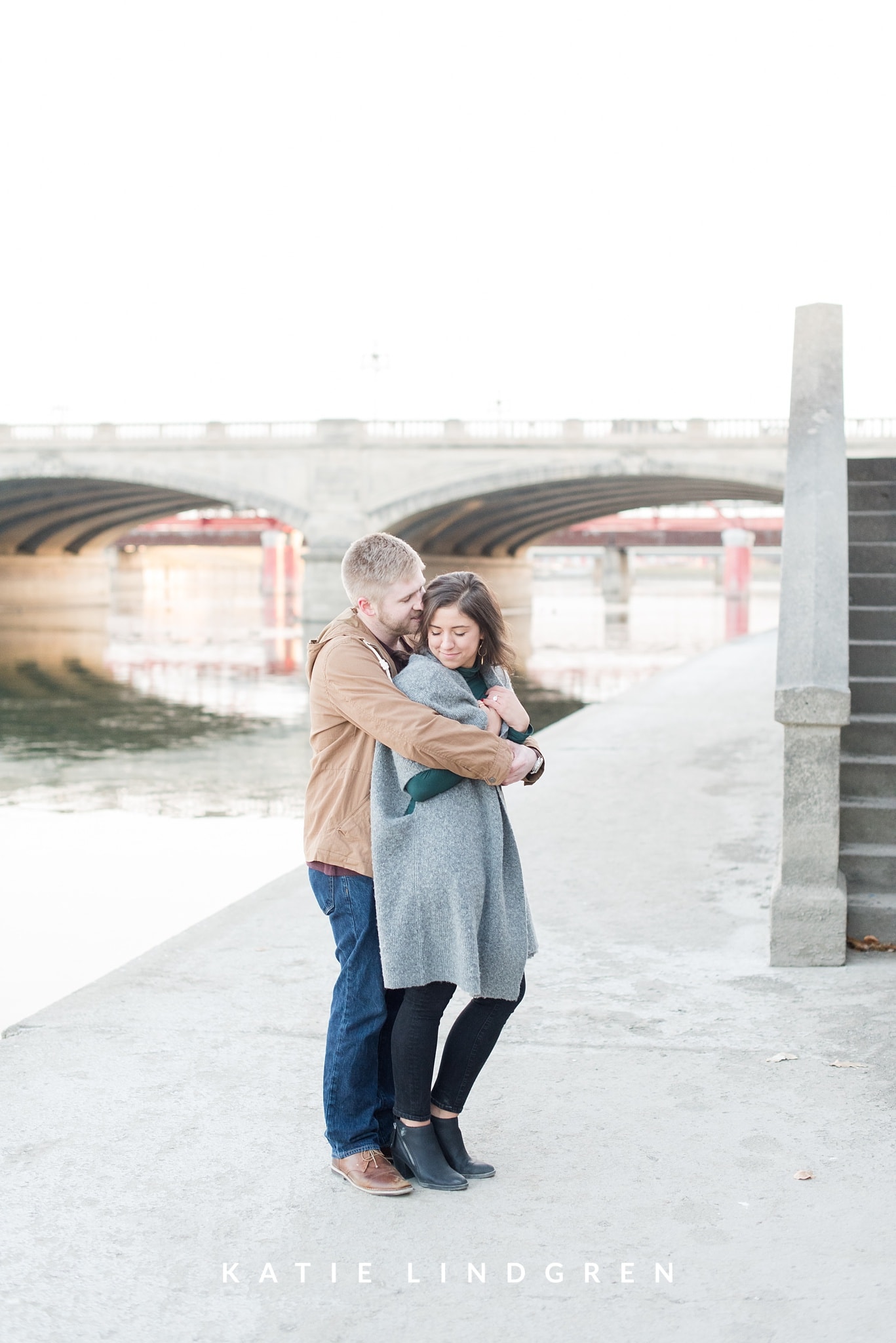 Downtown Des Moines Engagement Session
