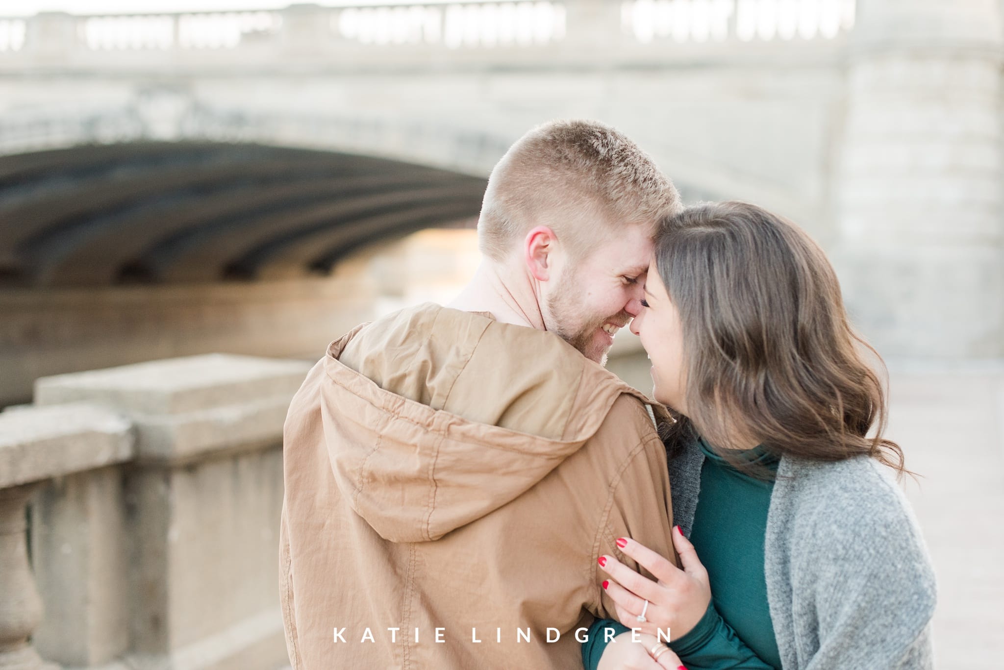 Downtown Des Moines Engagement Session
