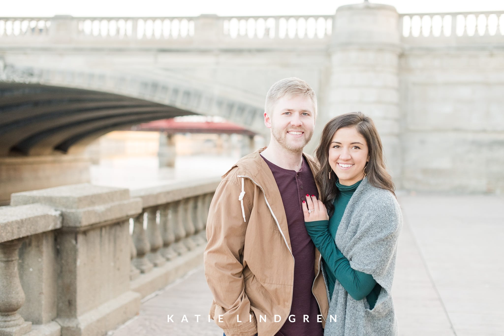 Downtown Des Moines Engagement Session