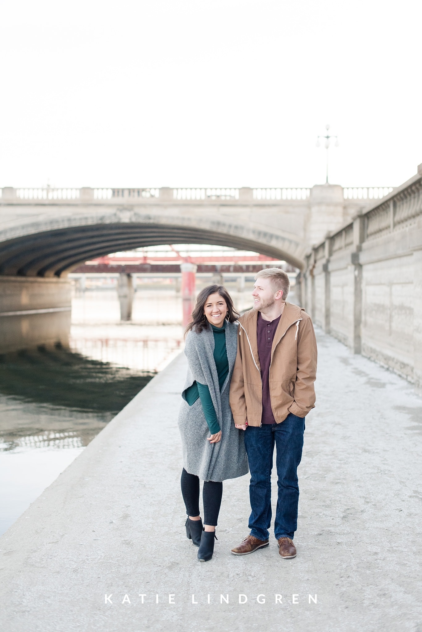 Downtown Des Moines Engagement Session