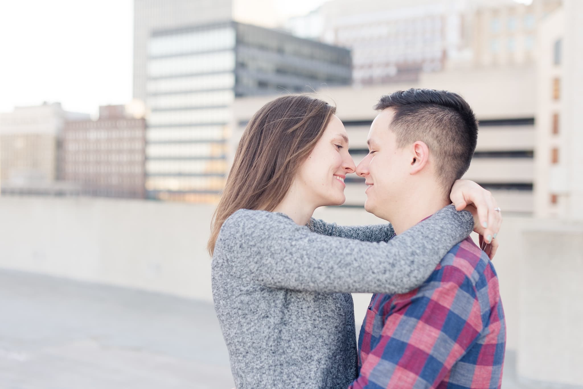 Downtown Des Moines Engagement Session