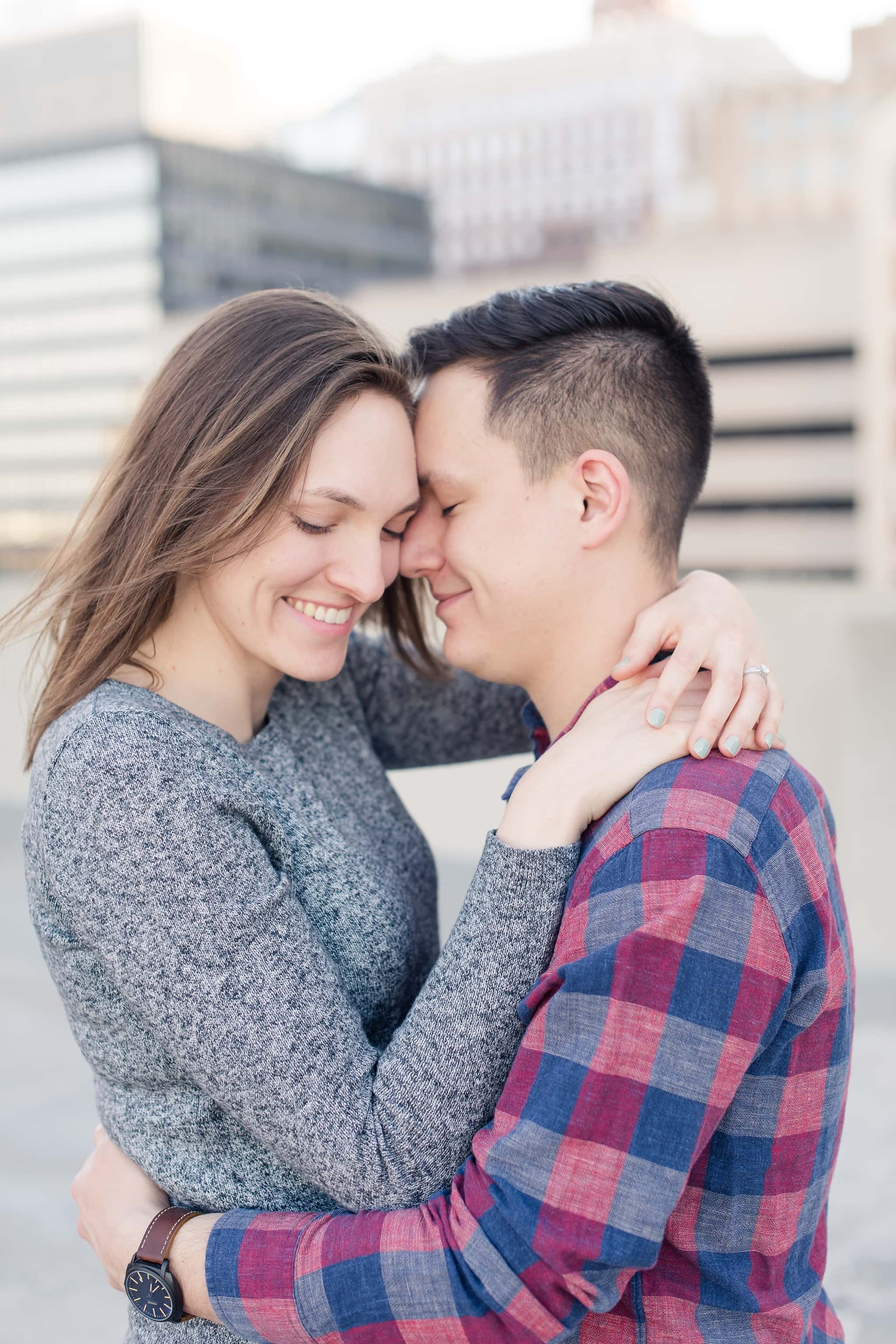 Downtown Des Moines Engagement Session