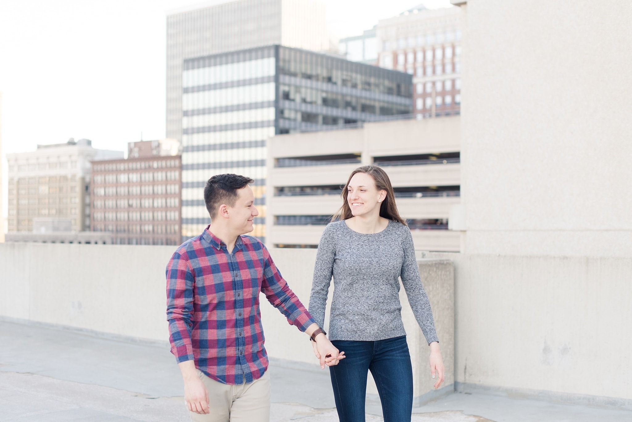 Downtown Des Moines Engagement Session