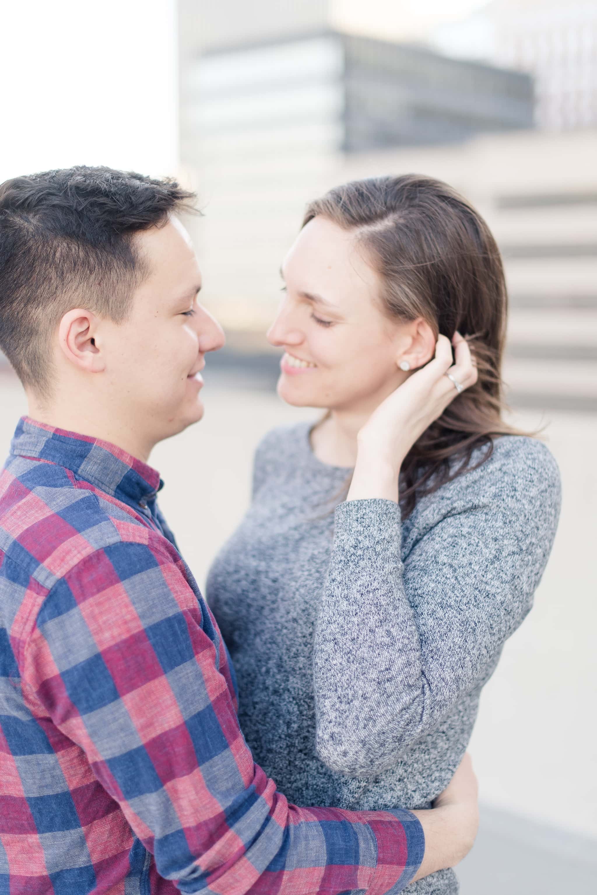 Downtown Des Moines Engagement Session