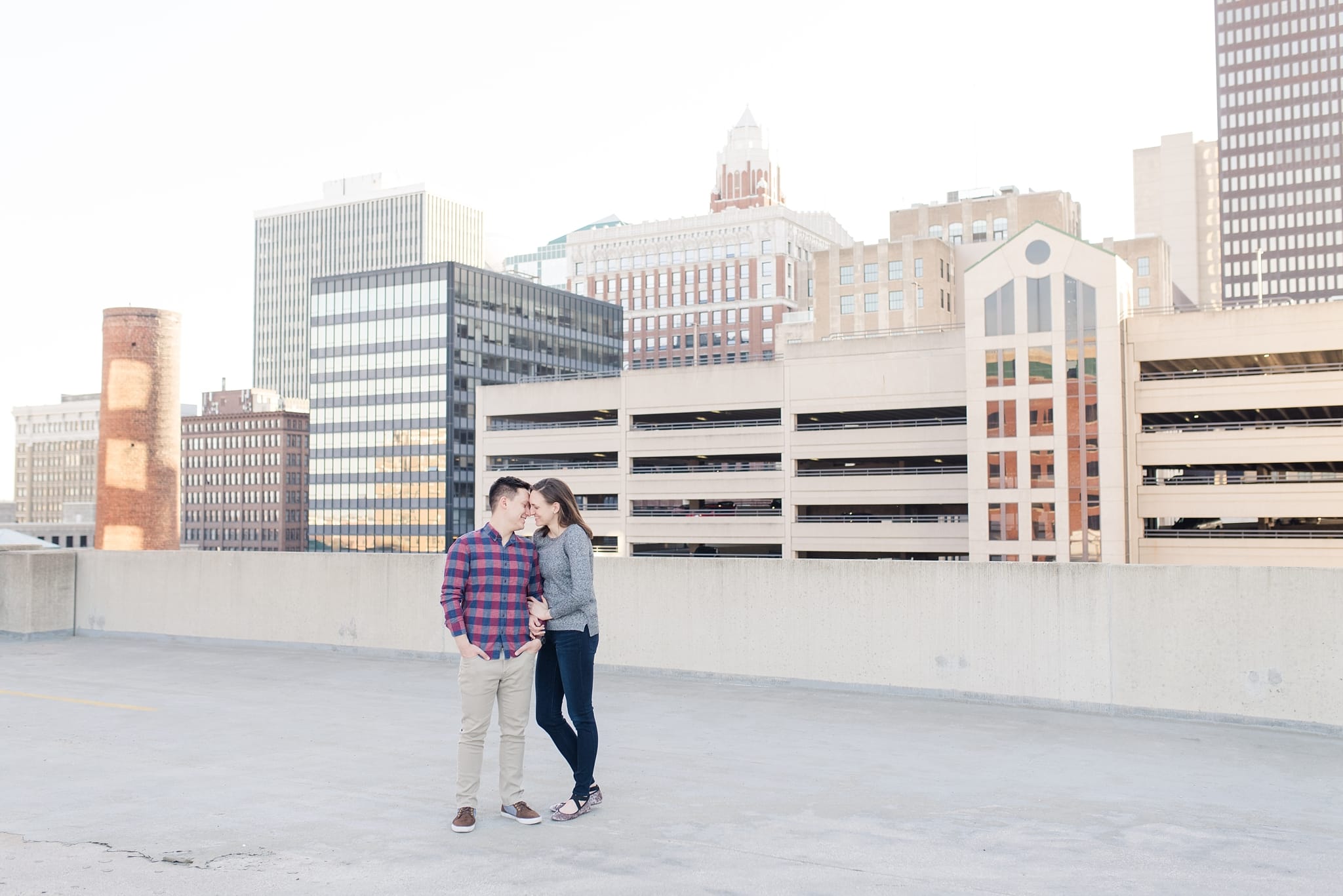 Downtown Des Moines Engagement Session