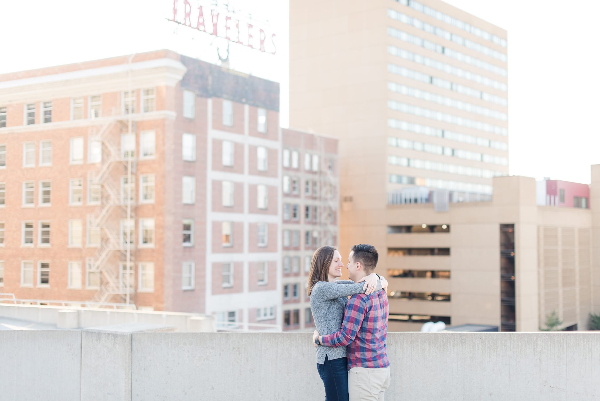 Downtown Des Moines Engagement Session