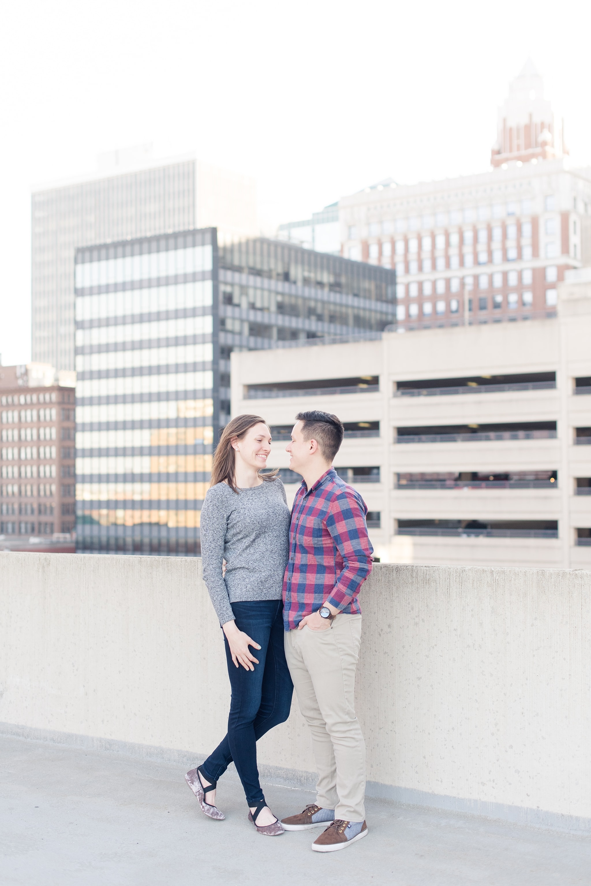 Downtown Des Moines Engagement Session