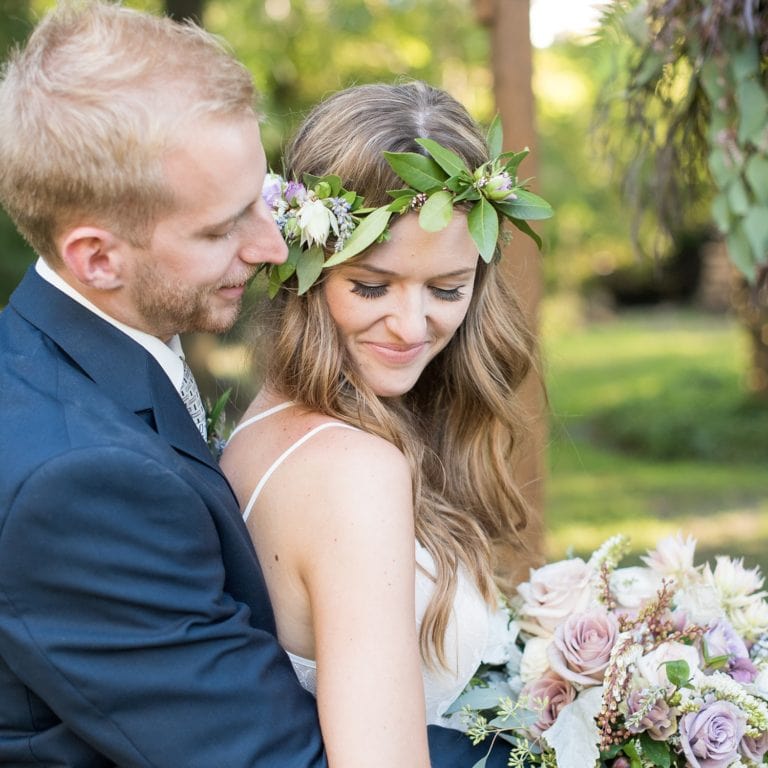 Paige & Grant | Romantic Backyard Wedding