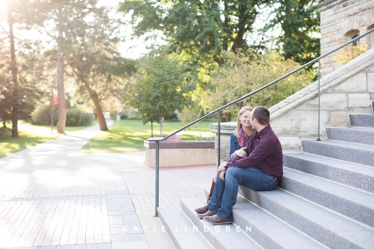 Tess & Dillan | Ames, Iowa Engagement Photographer