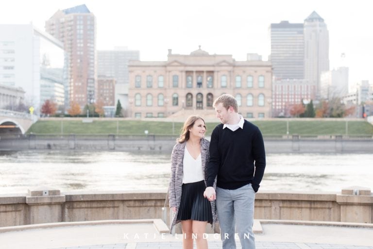 Lauren & Taylor | Des Moines Engagement Photographer