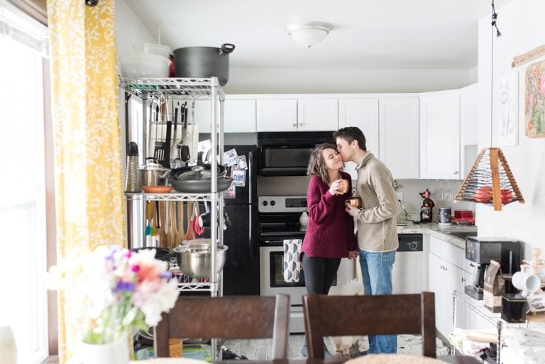 Bailey & Ben | In Home Engagement Session