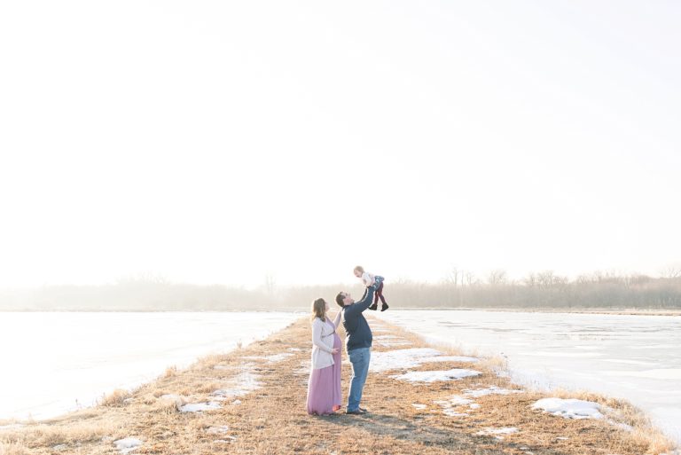 Strong Family | Des Moines Maternity Session