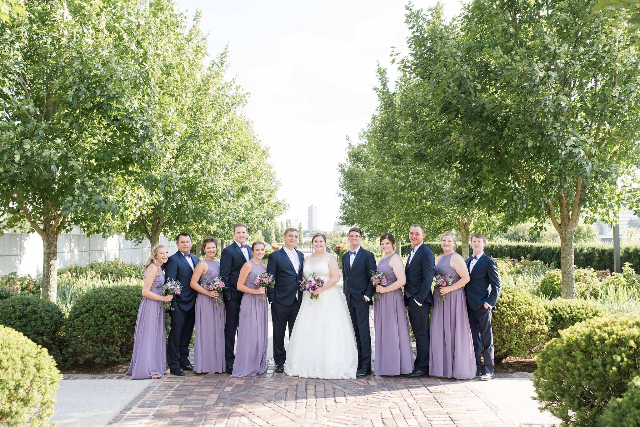 Des Moines Botanical Gardens Wedding