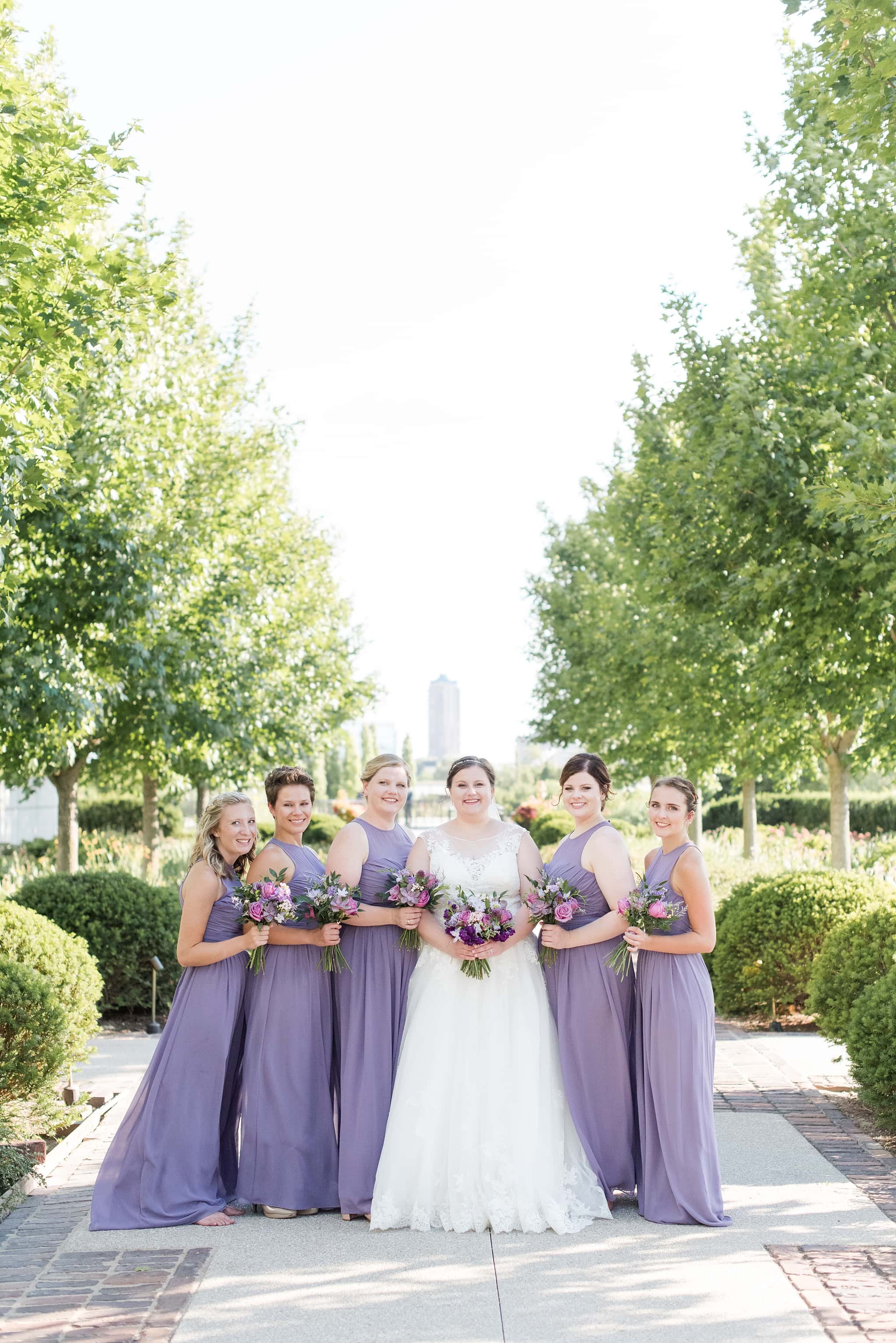 Des Moines Botanical Gardens Wedding