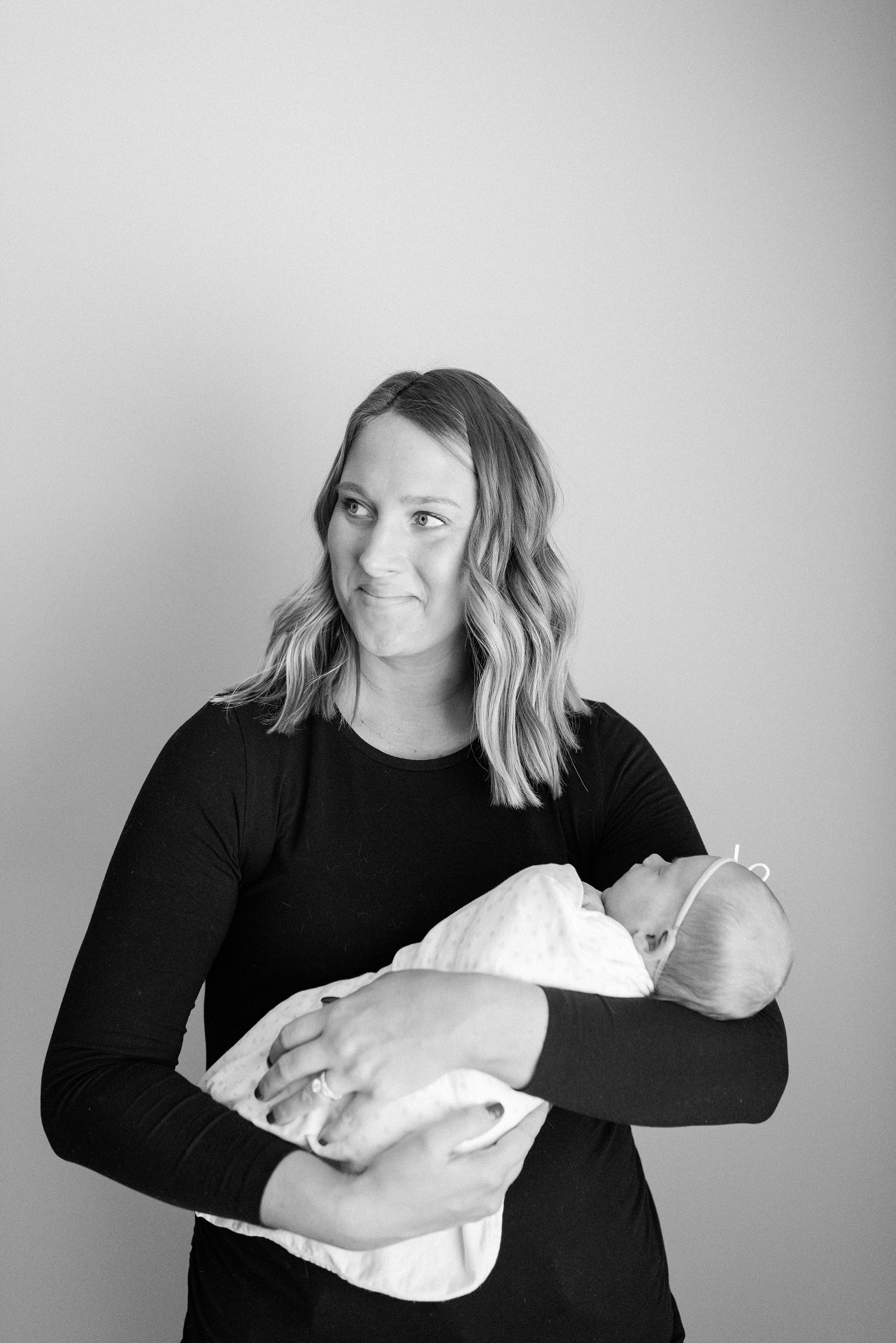 Des Moines Lifestyle Newborn Session