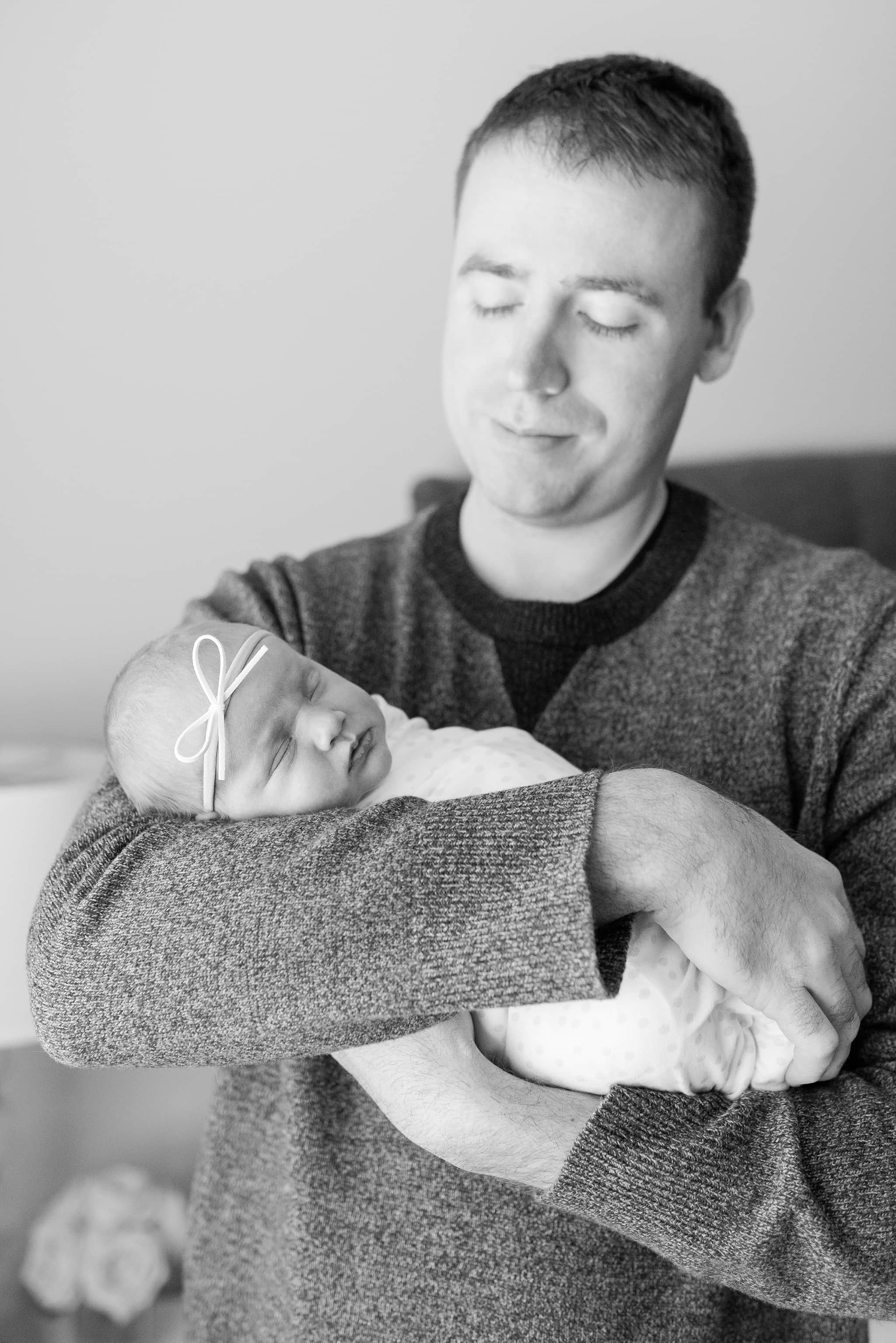 Des Moines Lifestyle Newborn Session