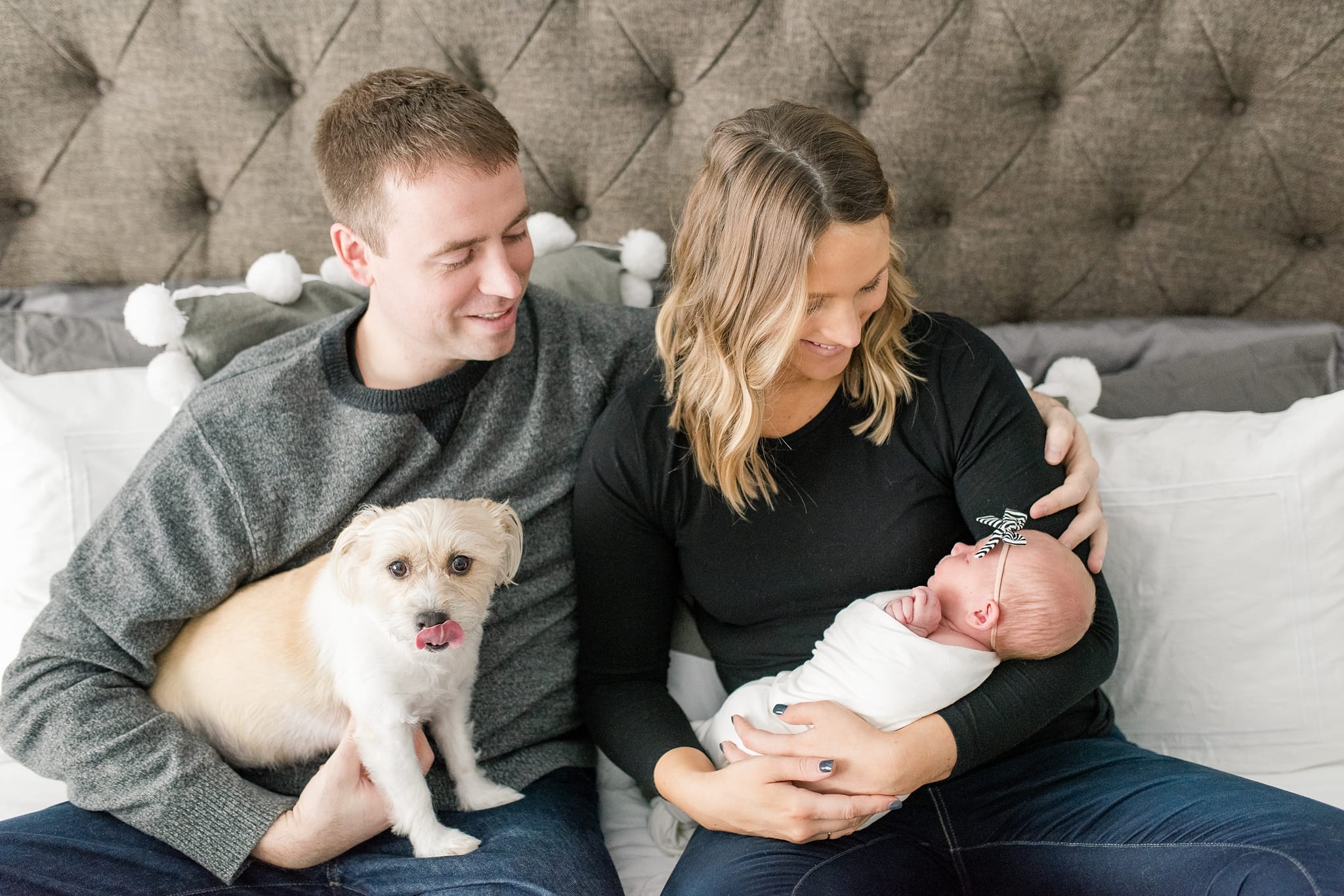 Des Moines Lifestyle Newborn Session