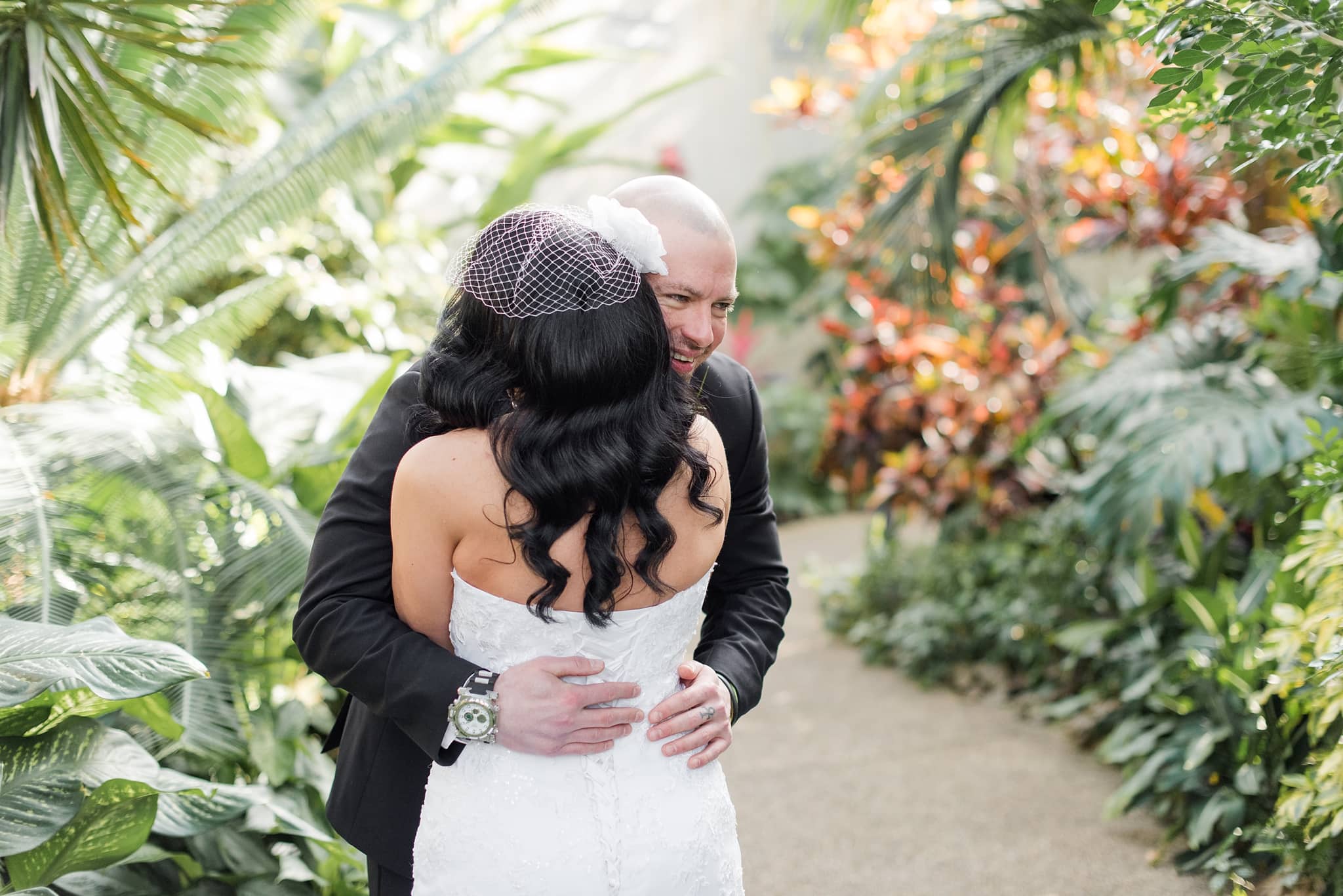 Wedding at the Des Moines Botanical Center