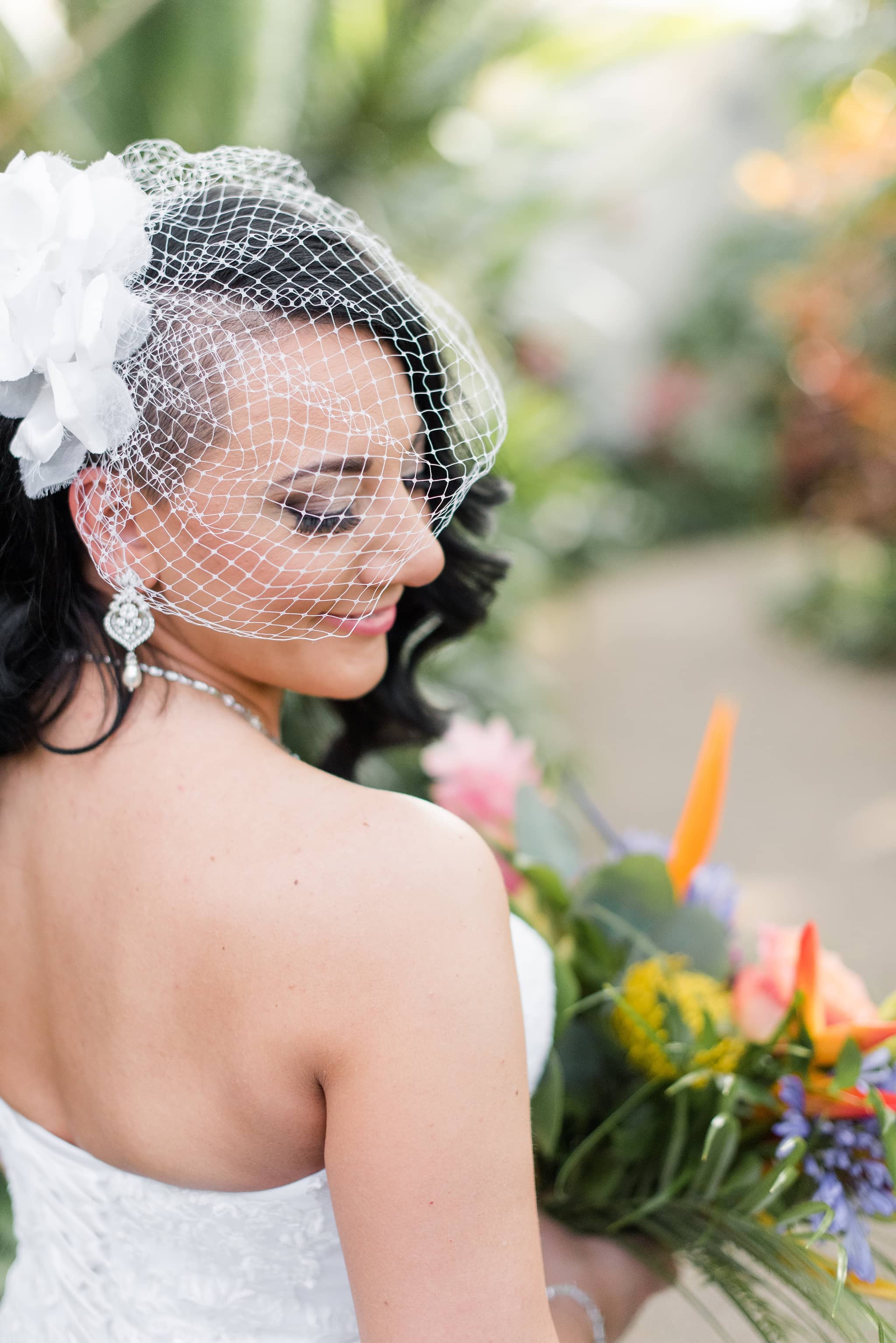 Wedding at the Des Moines Botanical Center