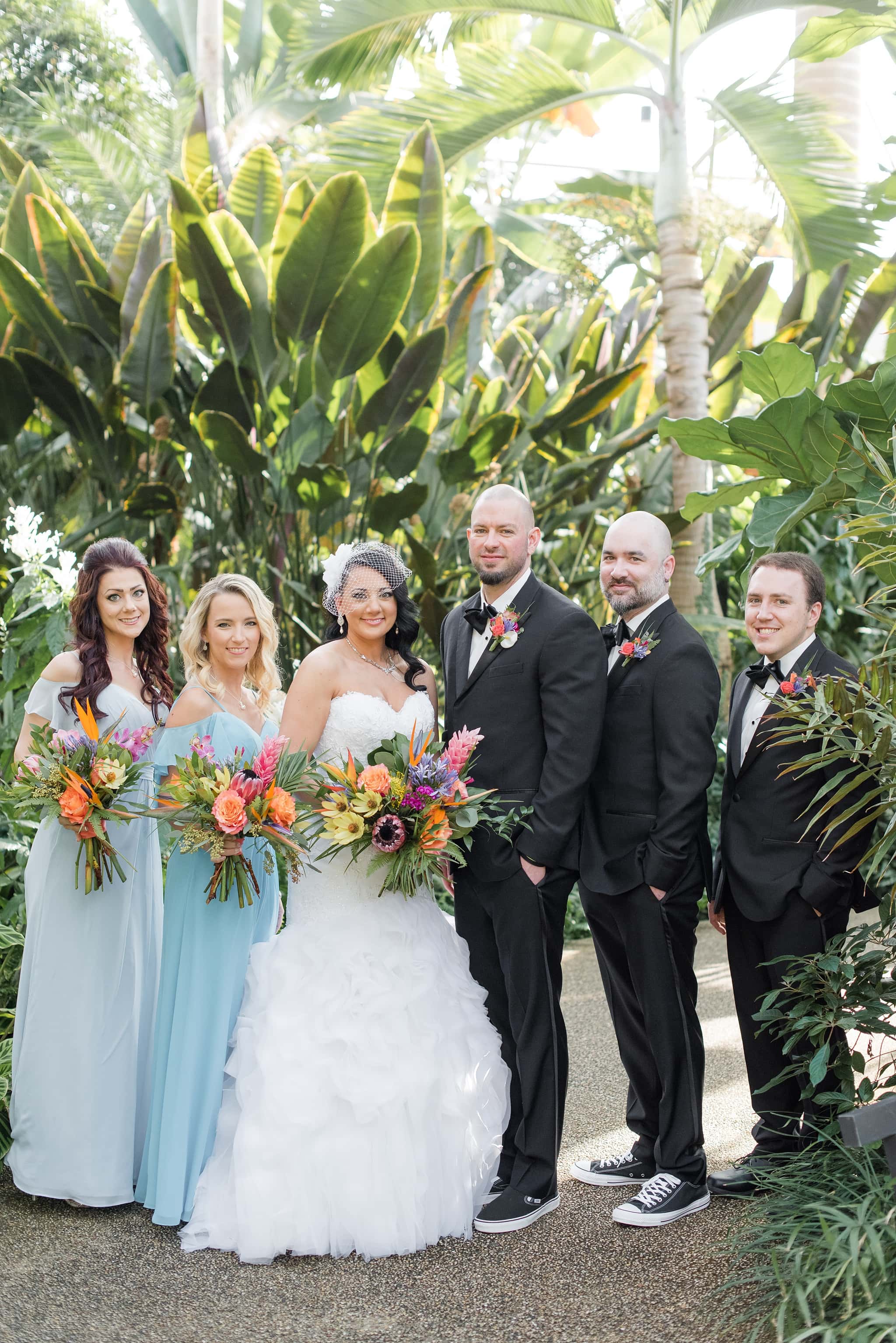 Wedding at the Des Moines Botanical Center