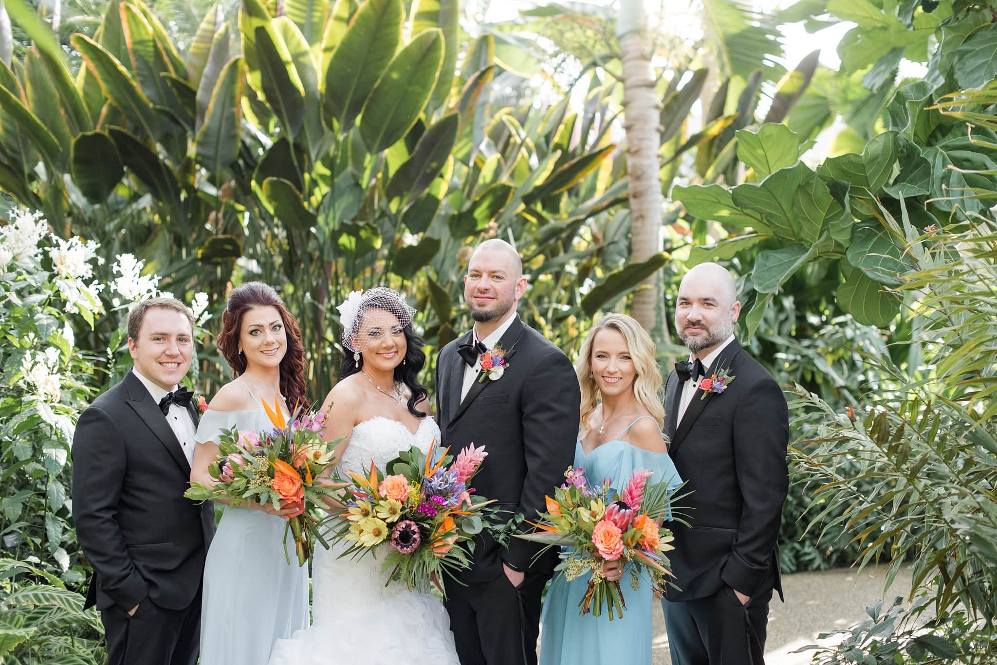 Wedding at the Des Moines Botanical Center