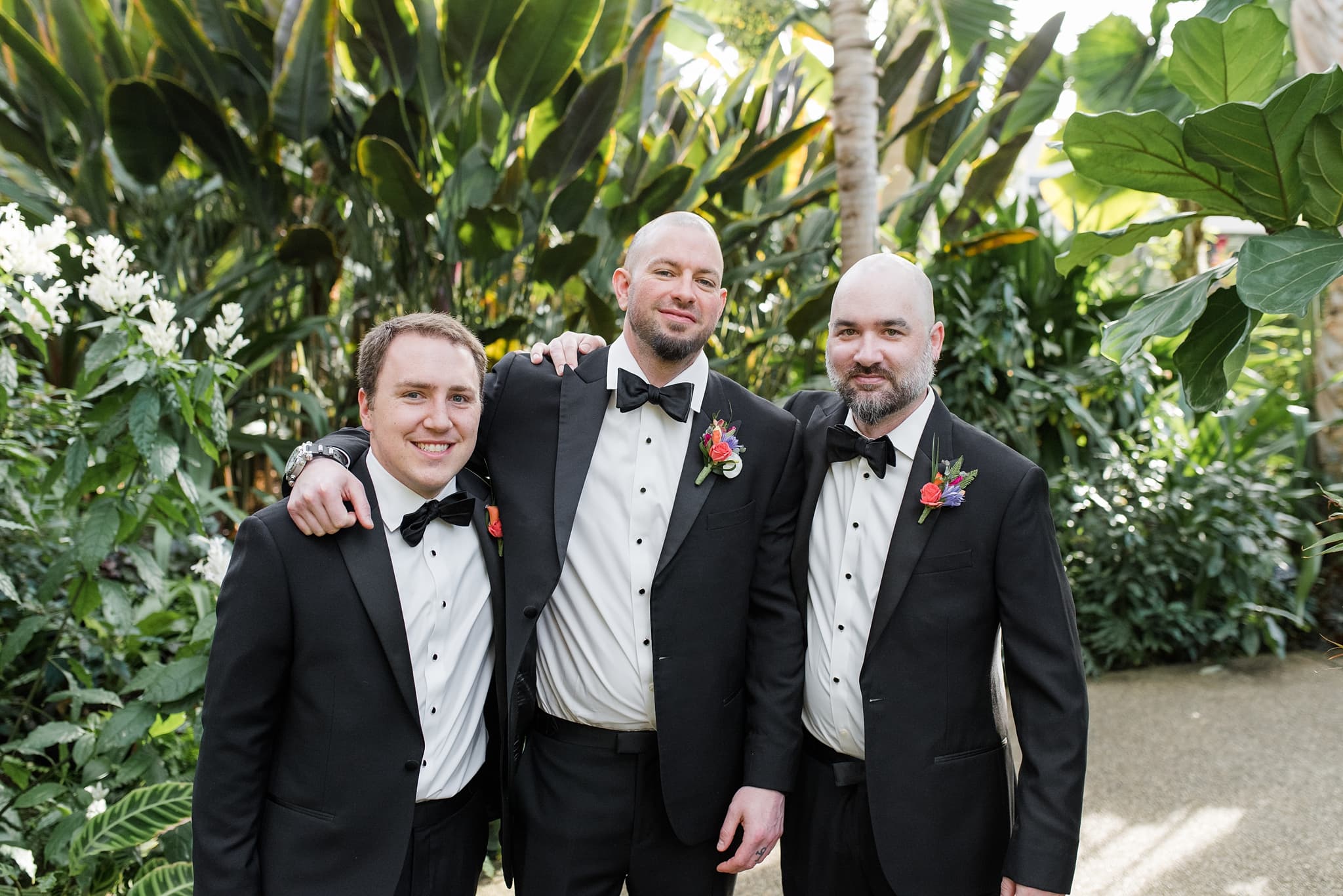 Wedding at the Des Moines Botanical Center