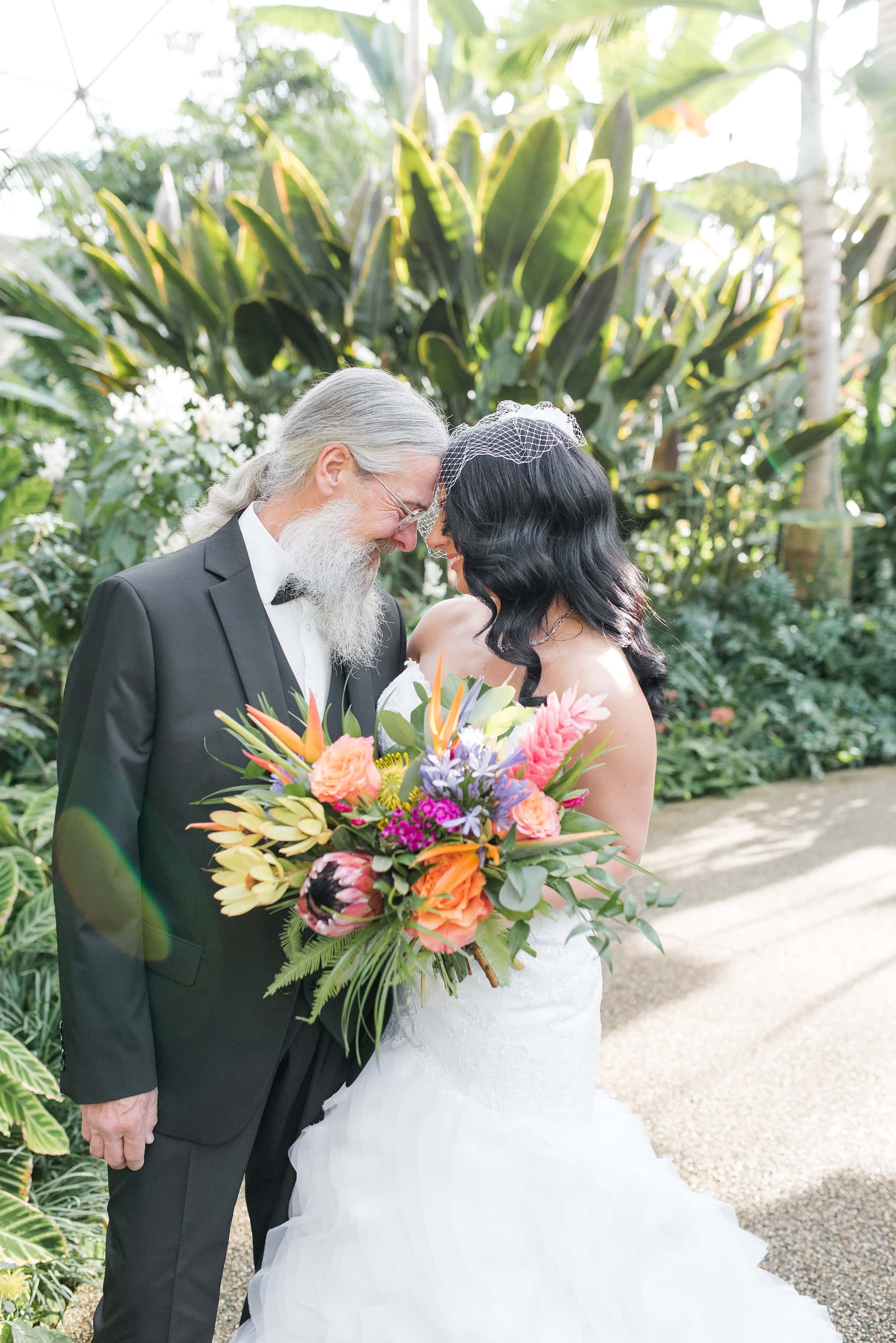 Wedding at the Des Moines Botanical Center