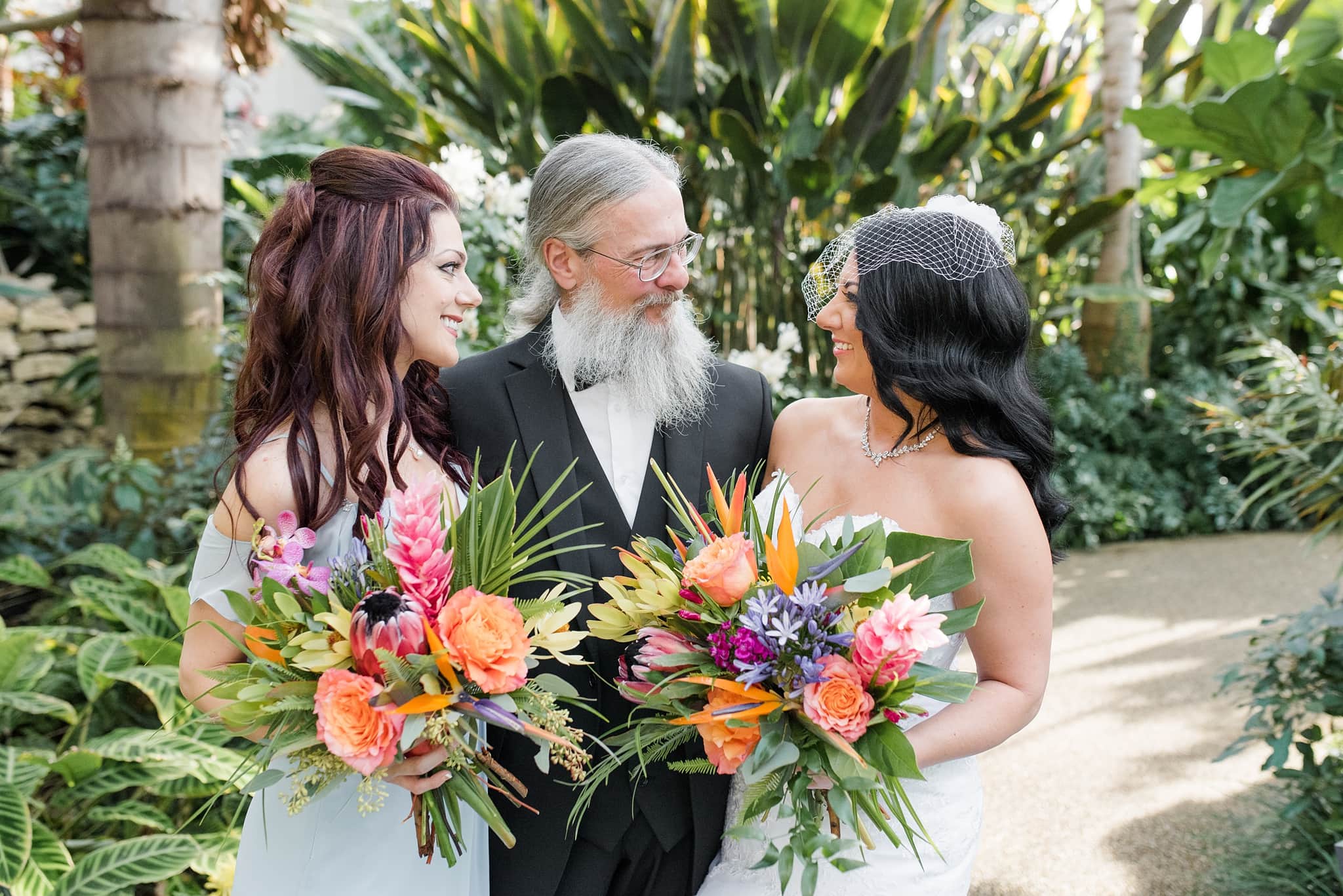 Wedding at the Des Moines Botanical Center