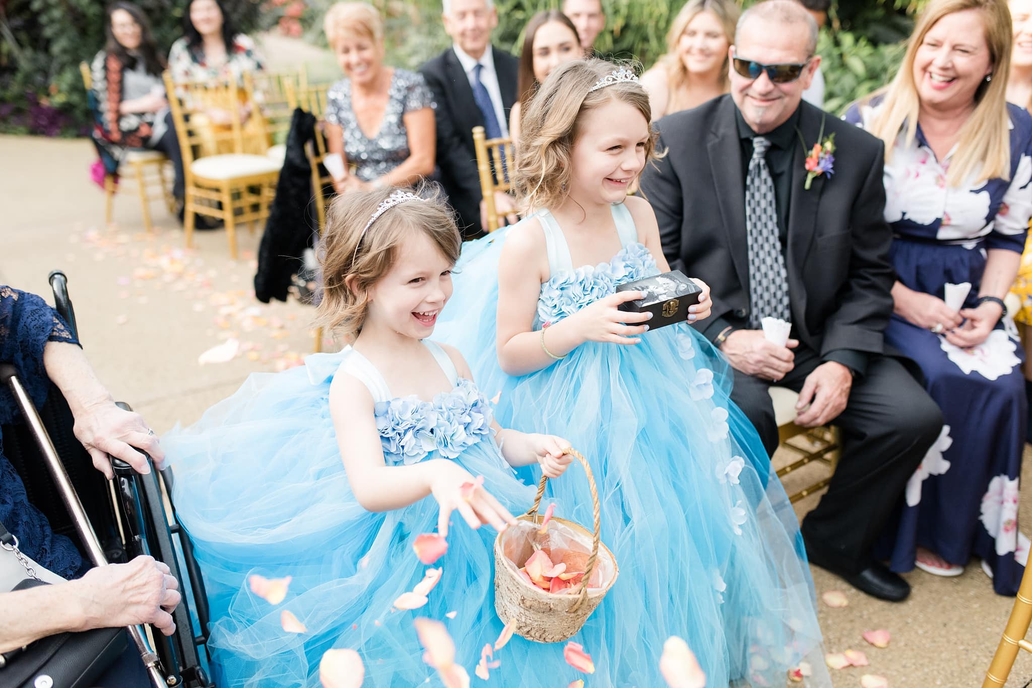 Wedding at the Des Moines Botanical Center