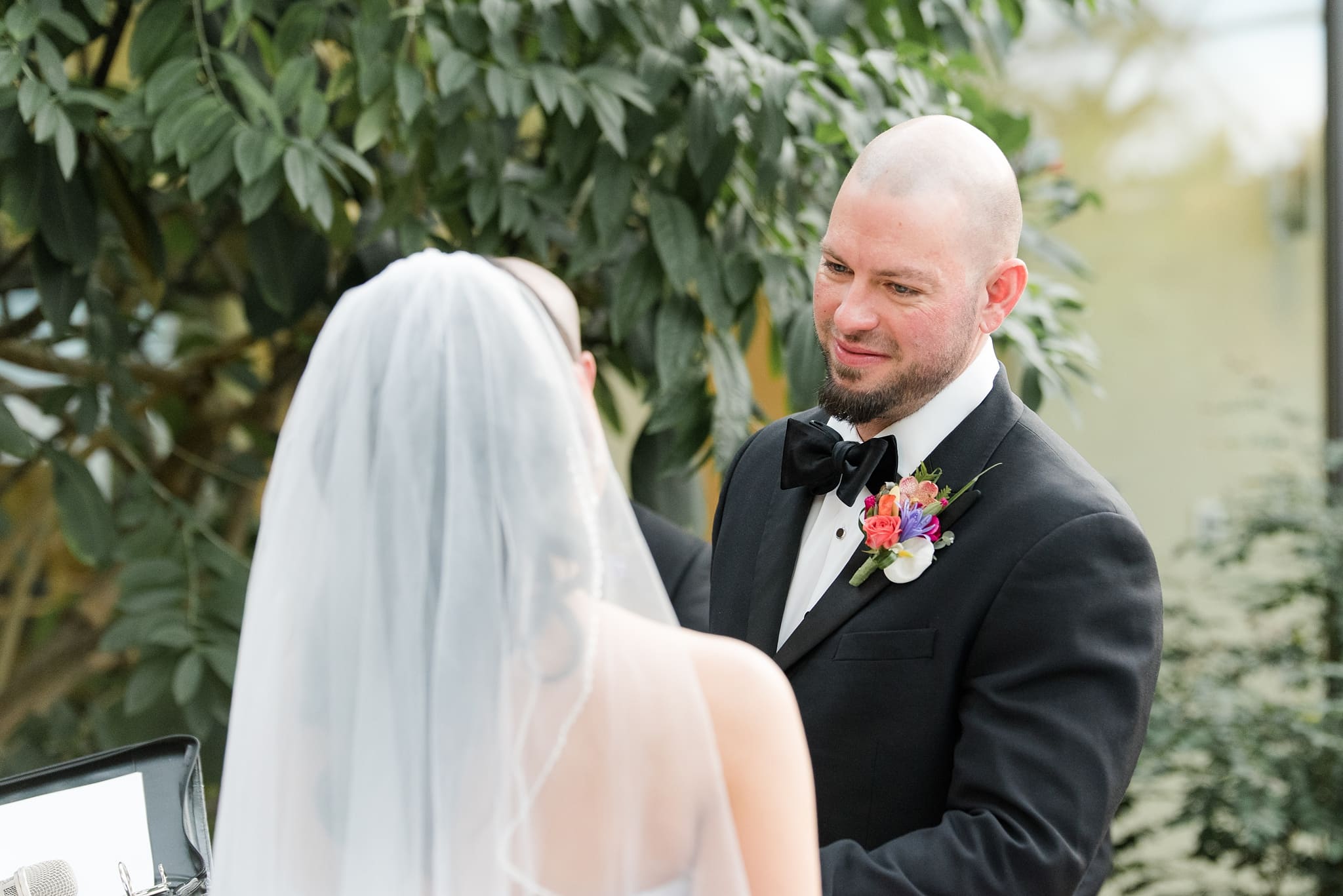 Wedding at the Des Moines Botanical Center