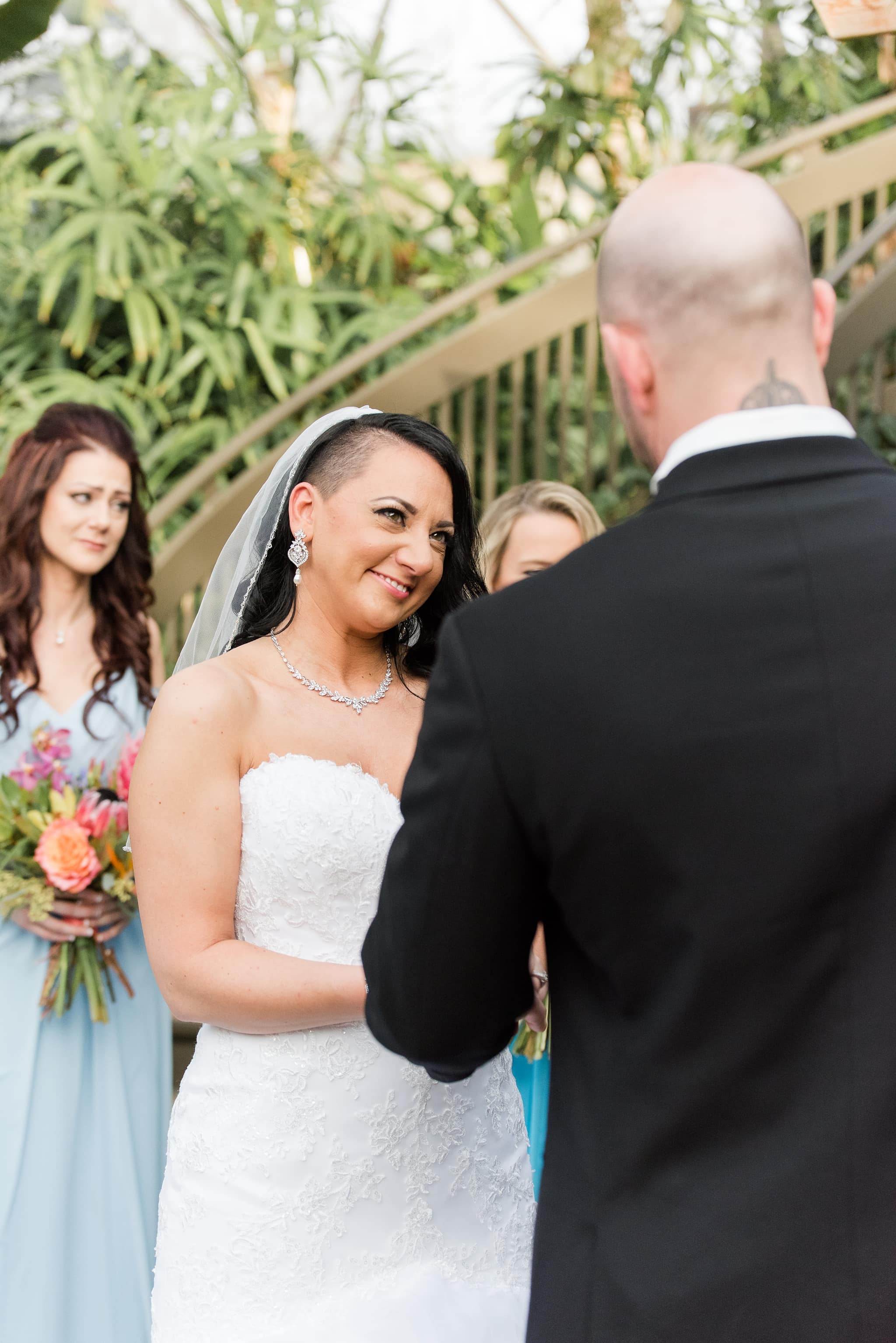 Wedding at the Des Moines Botanical Center