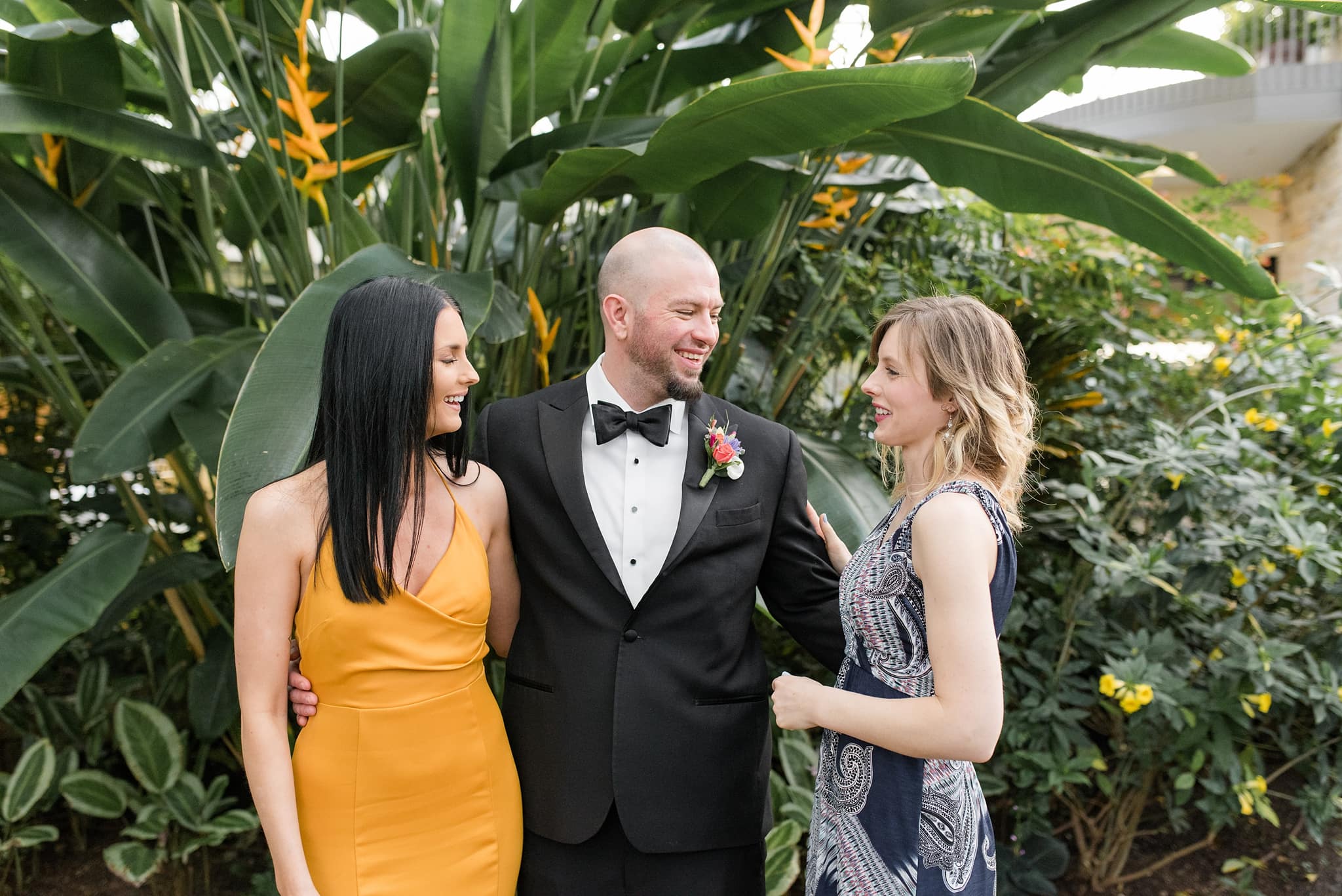 Wedding at the Des Moines Botanical Center