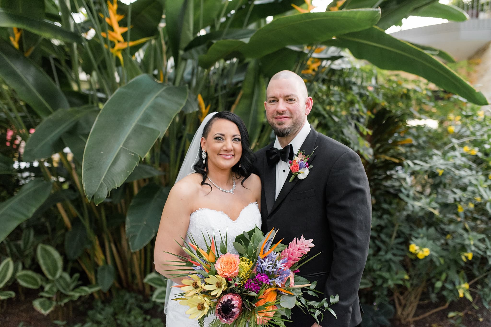 Wedding at the Des Moines Botanical Center