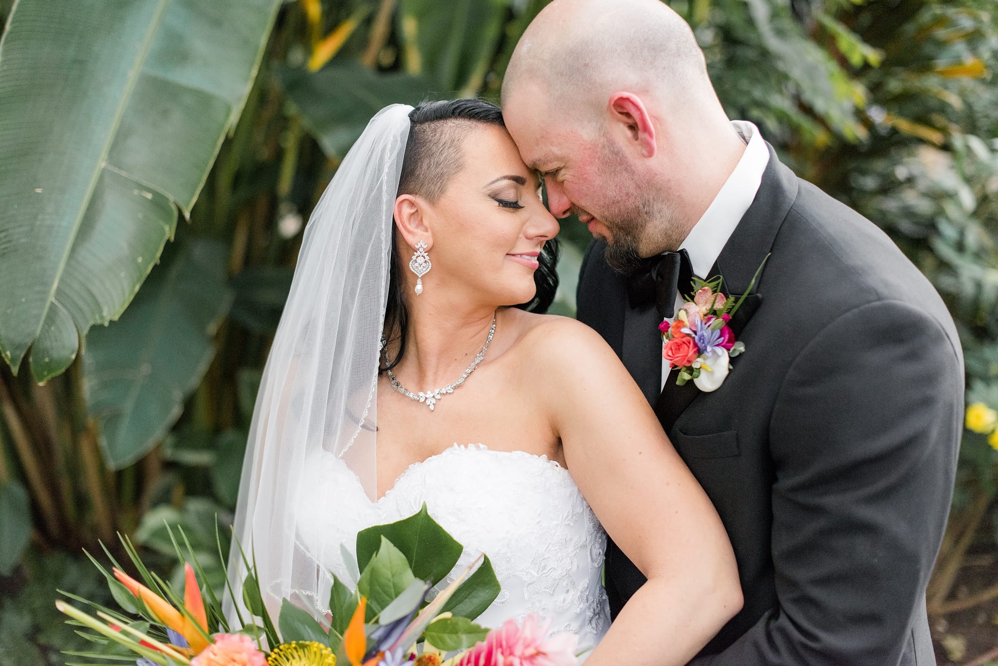 Wedding at the Des Moines Botanical Center