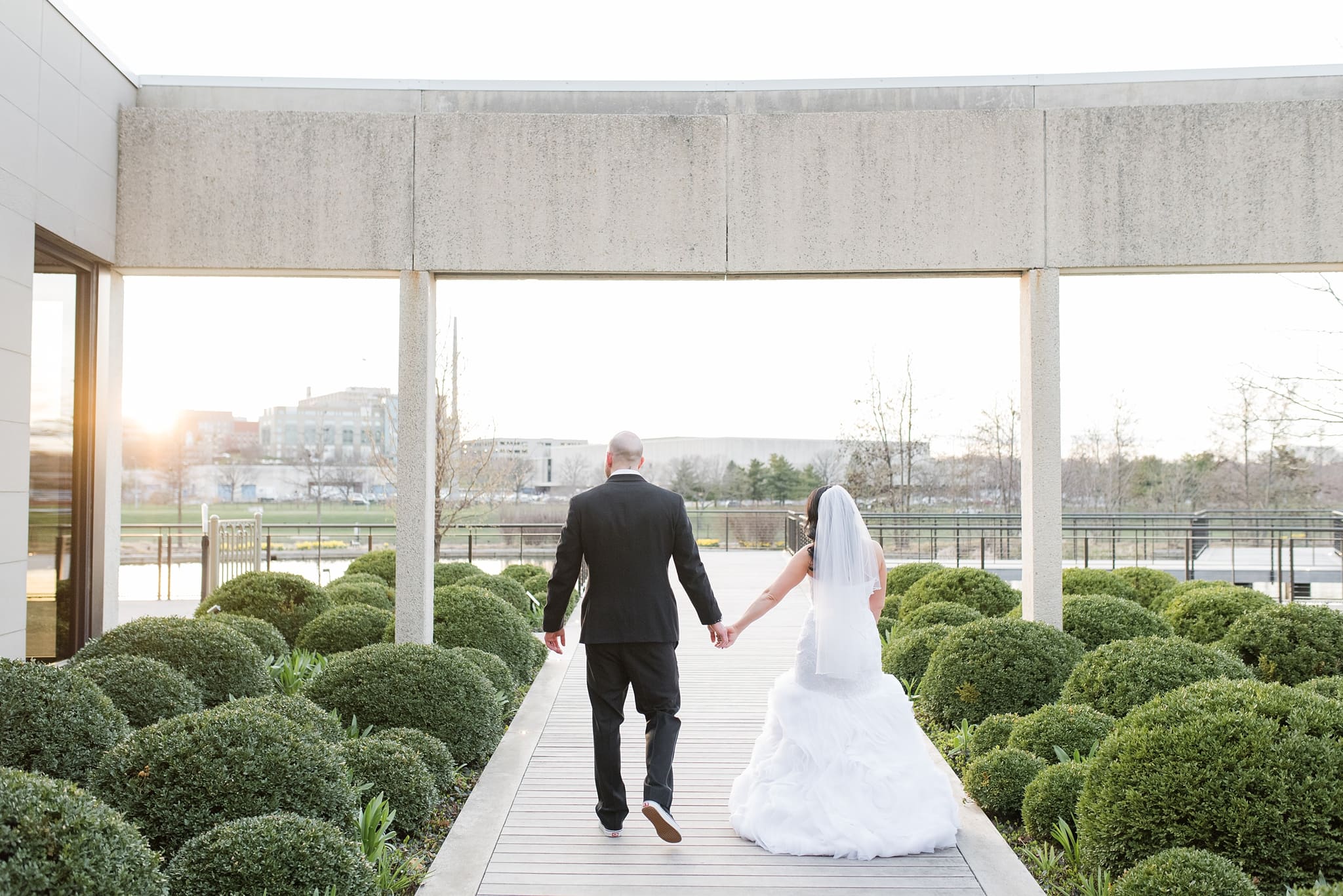 Wedding at the Des Moines Botanical Center