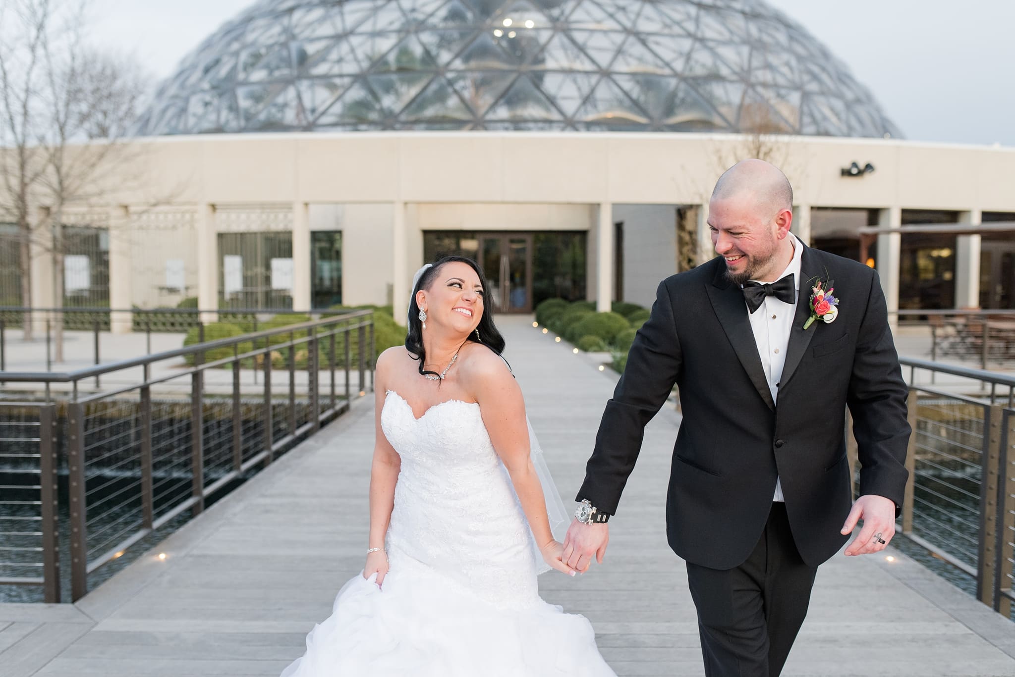 Wedding at the Des Moines Botanical Center
