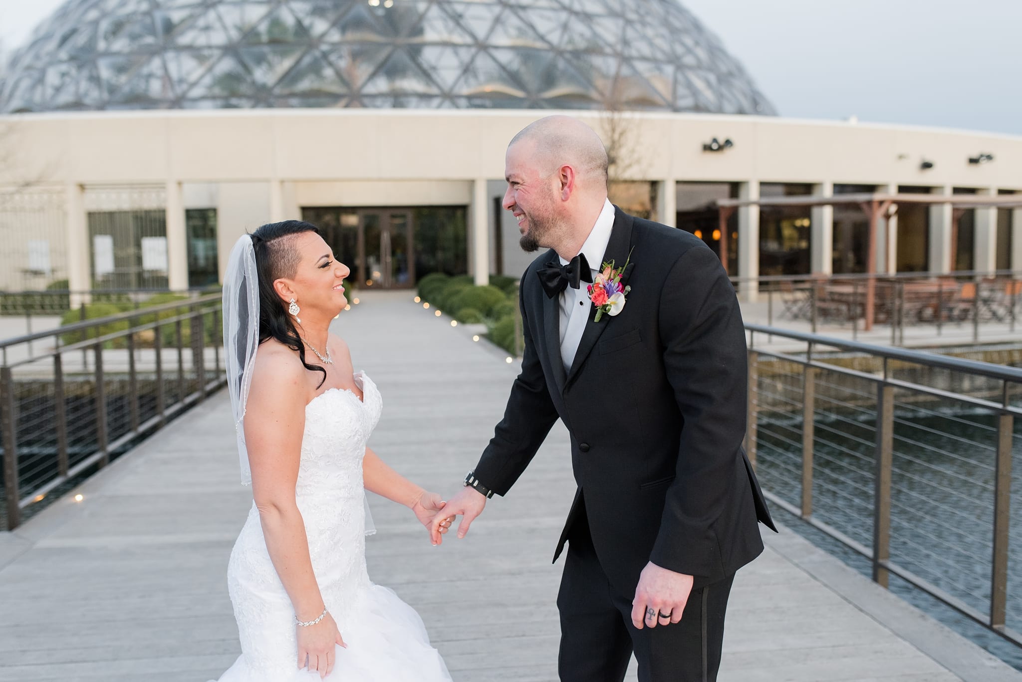 Wedding at the Des Moines Botanical Center