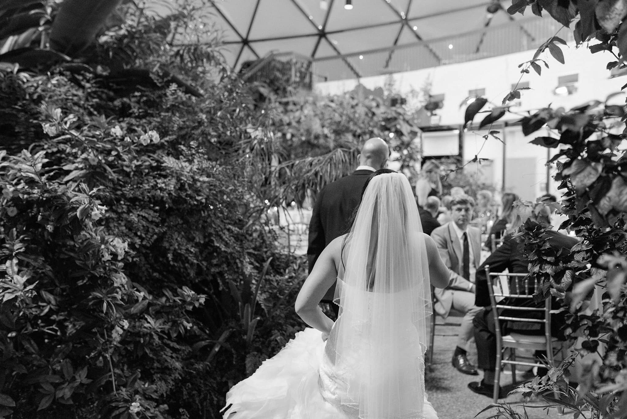 Wedding at the Des Moines Botanical Center