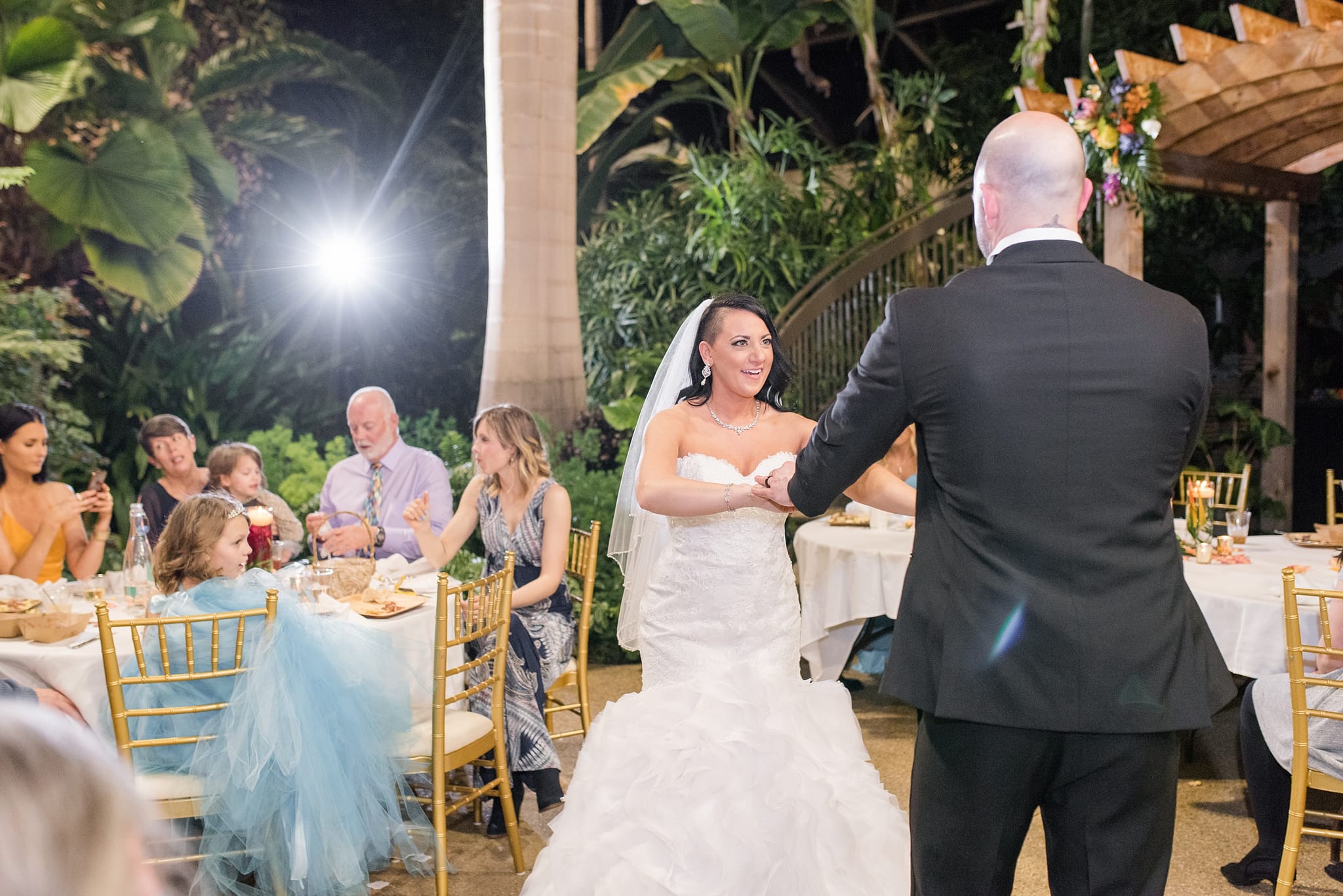 Wedding at the Des Moines Botanical Center