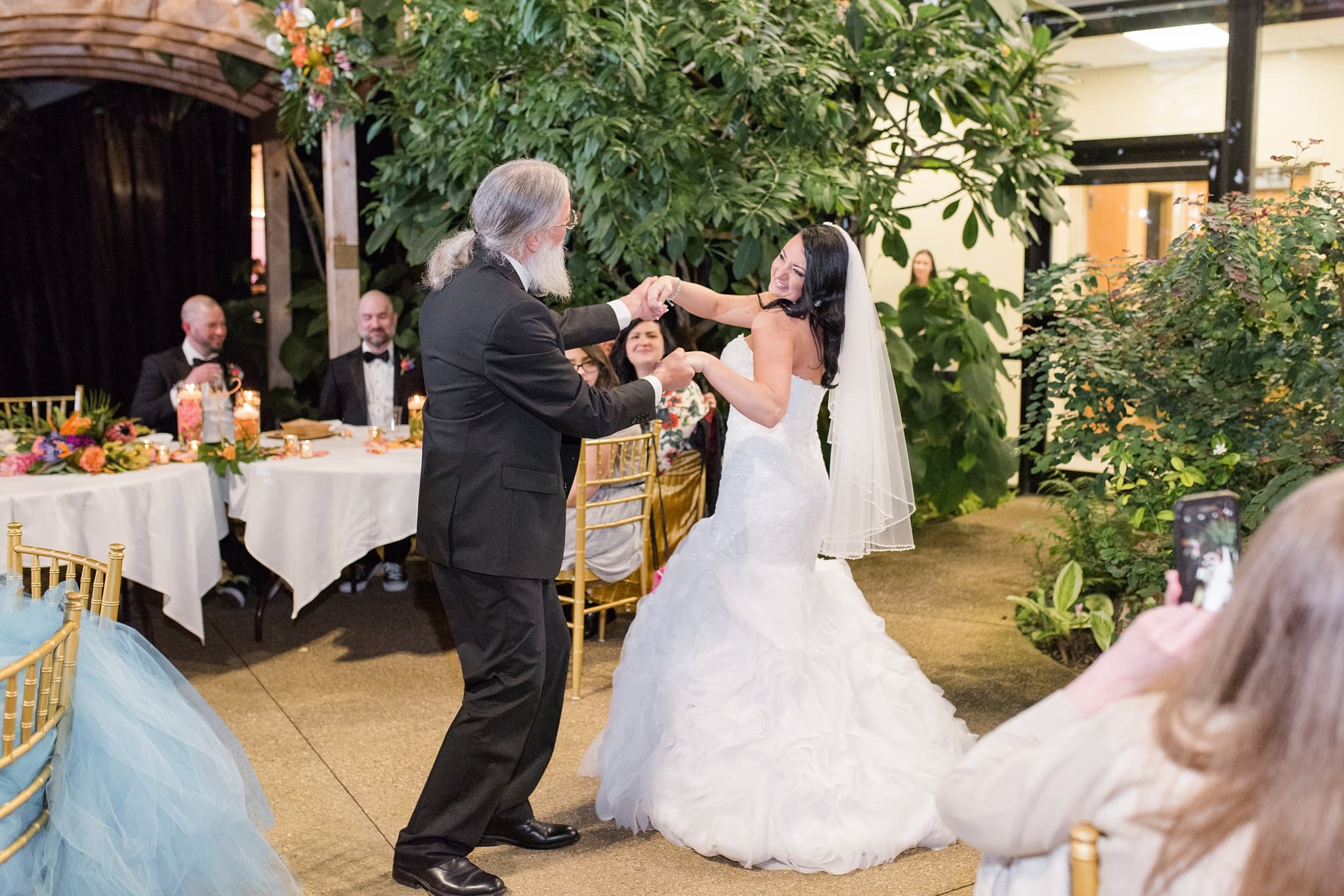 Wedding at the Des Moines Botanical Center