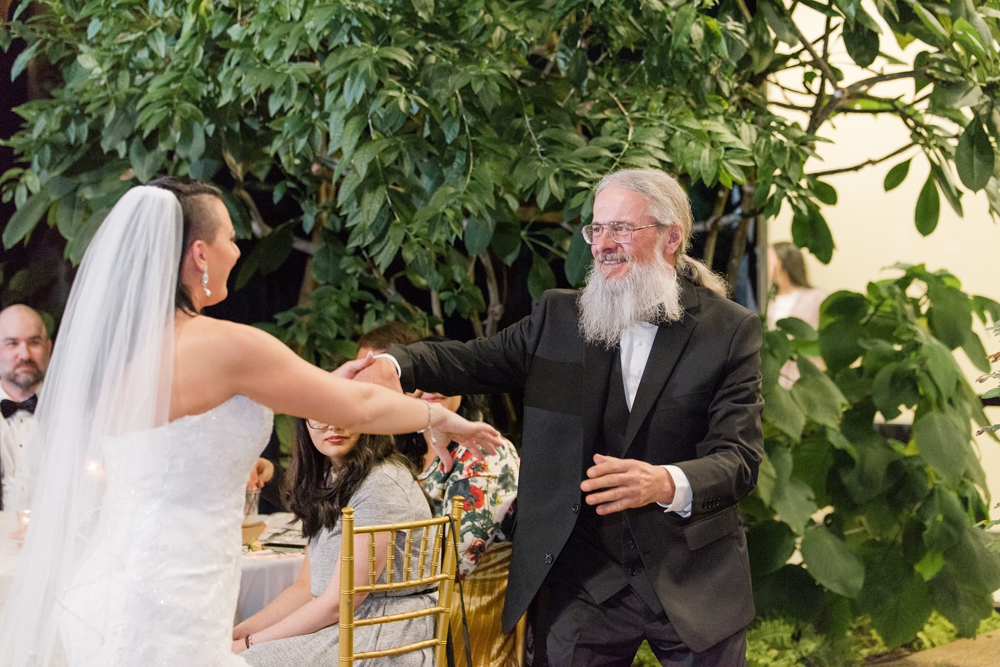 Wedding at the Des Moines Botanical Center