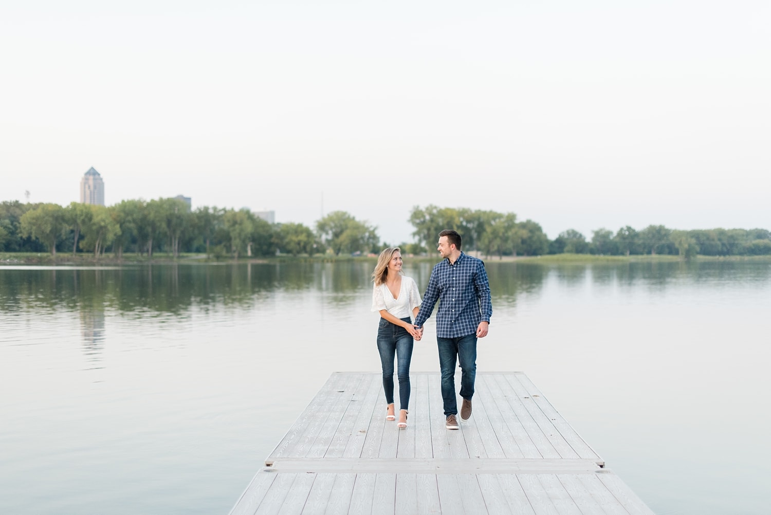 Gray's Lake Engagement Session