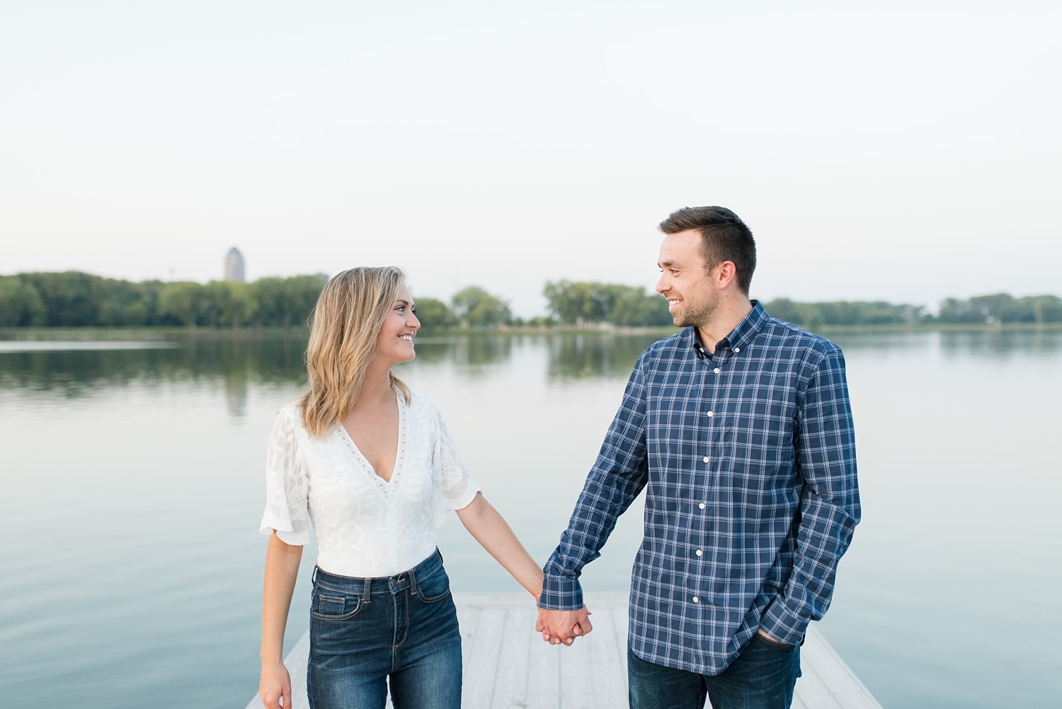 Gray's Lake Engagement Session