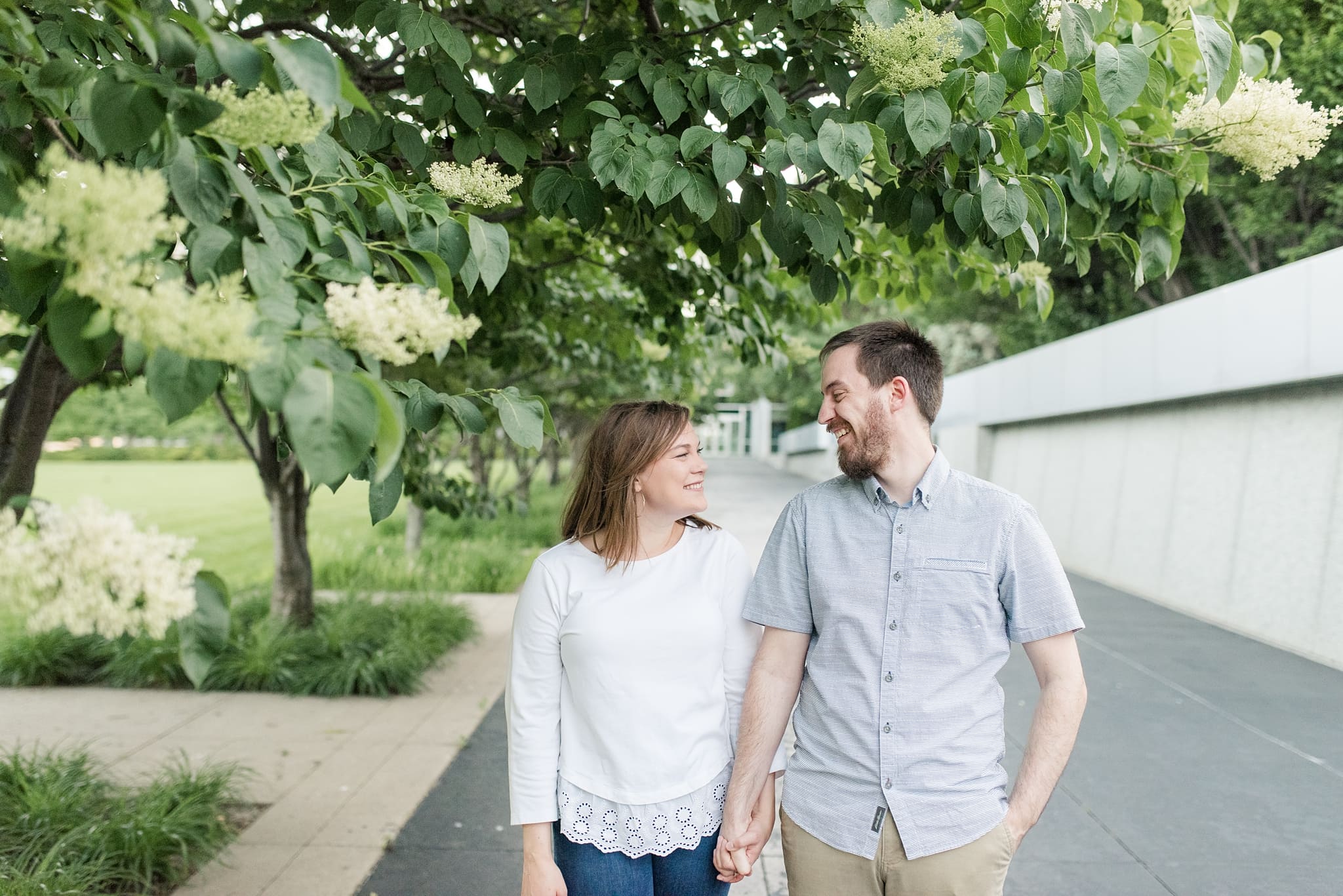 Des Moines Downtown Engagement Session