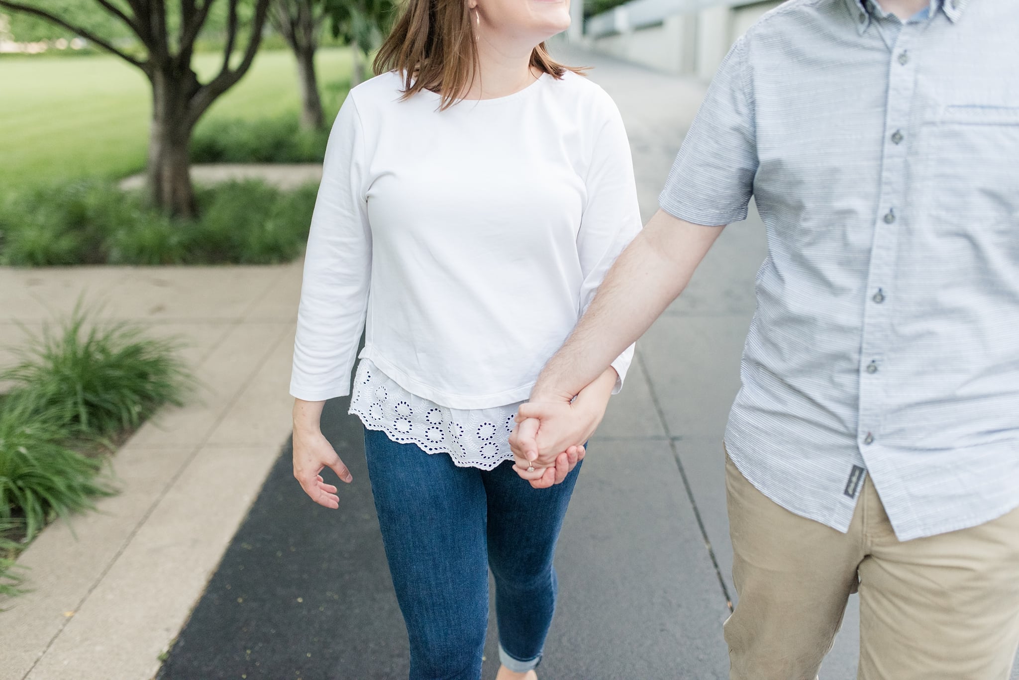 Des Moines Downtown Engagement Session