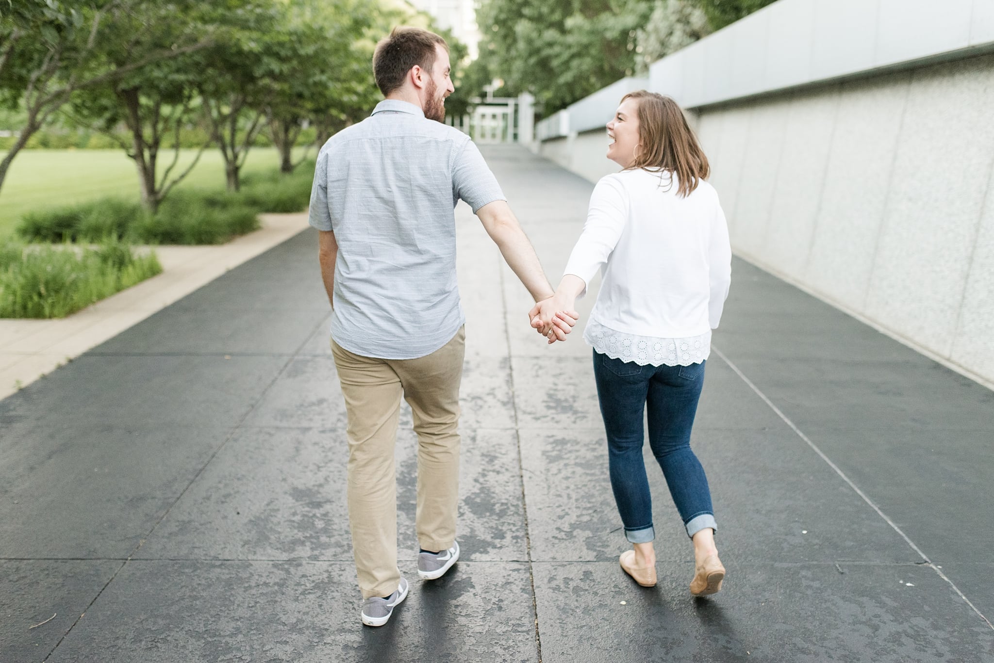 Des Moines Downtown Engagement Session