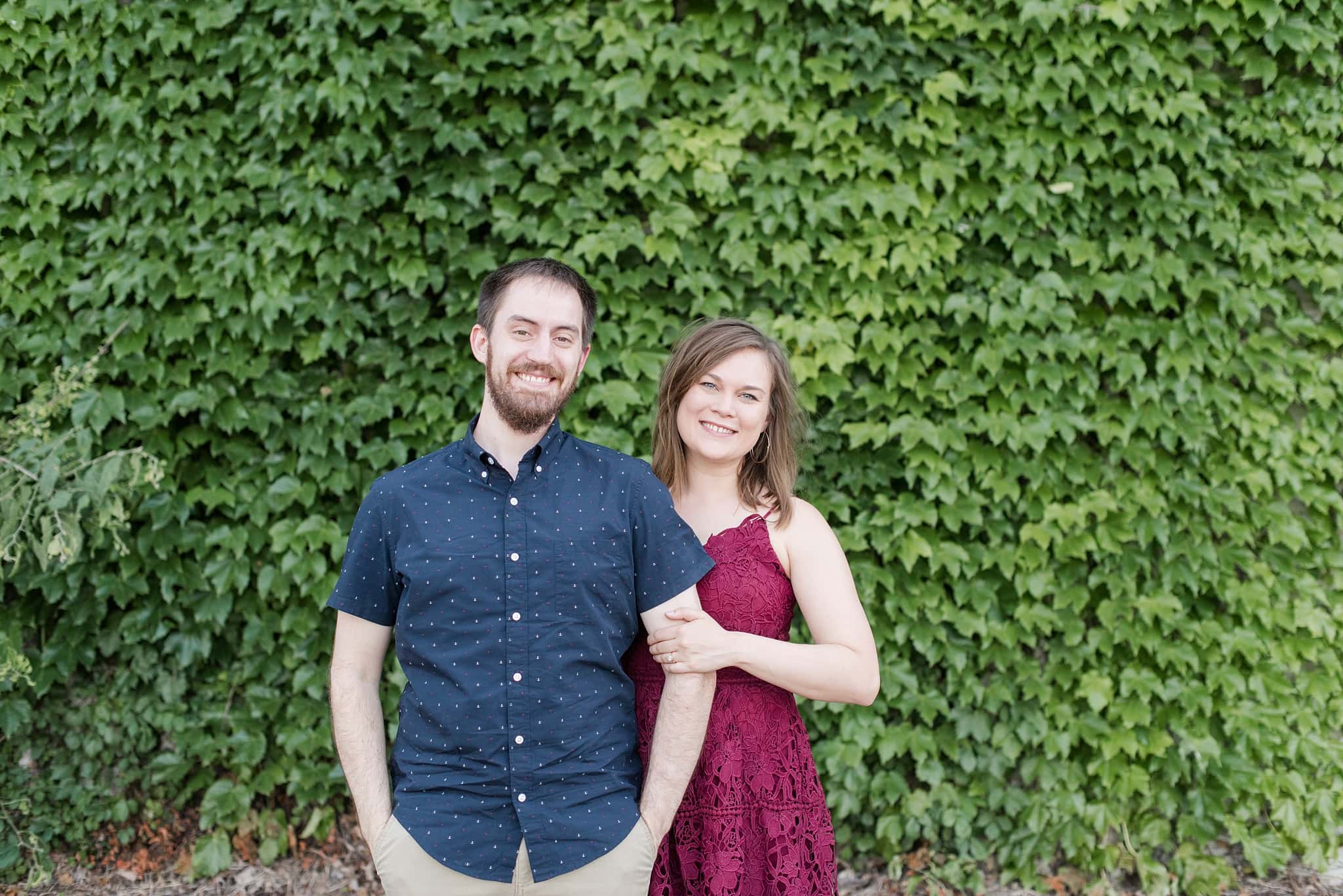 Des Moines Downtown Engagement Session