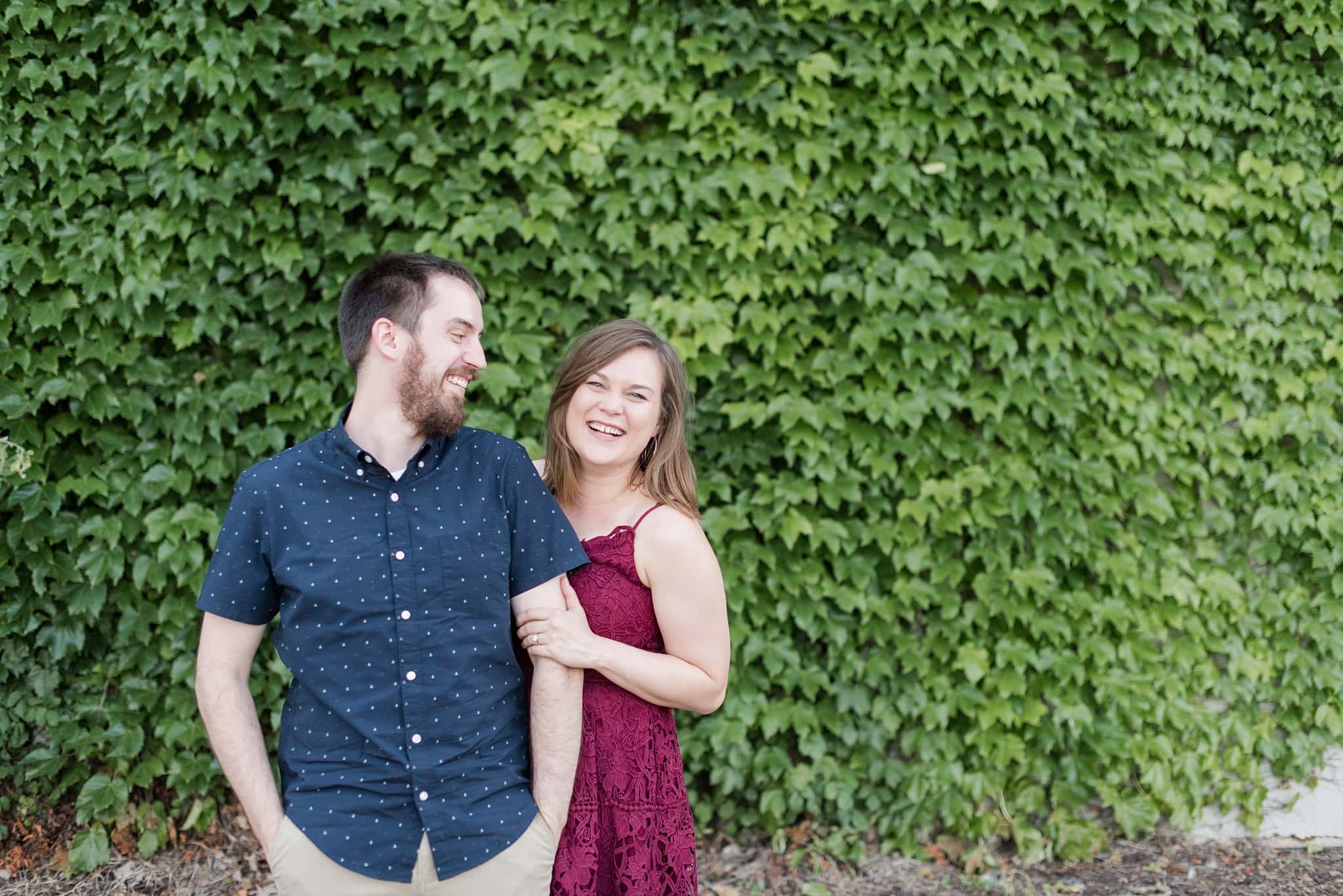 Des Moines Downtown Engagement Session