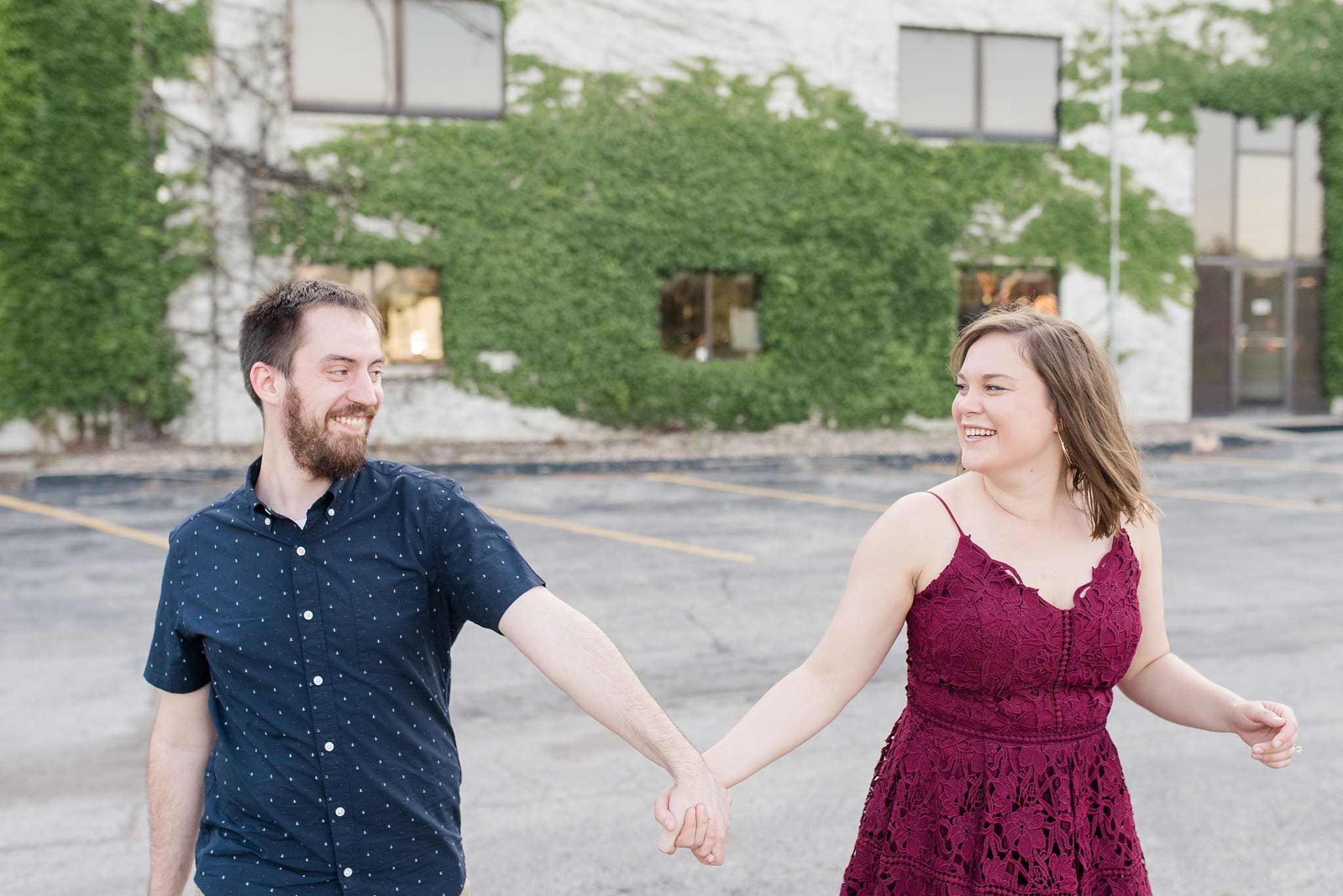 Des Moines Downtown Engagement Session