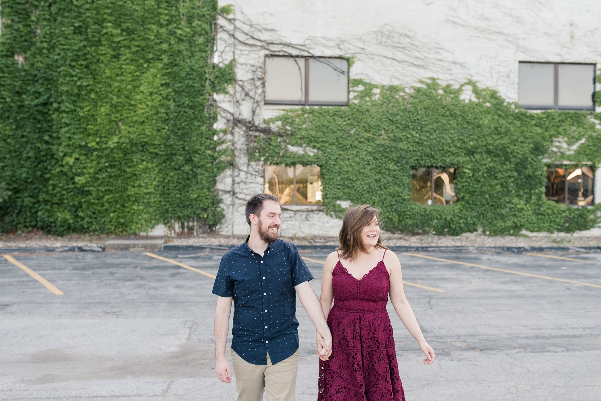 Des Moines Downtown Engagement Session